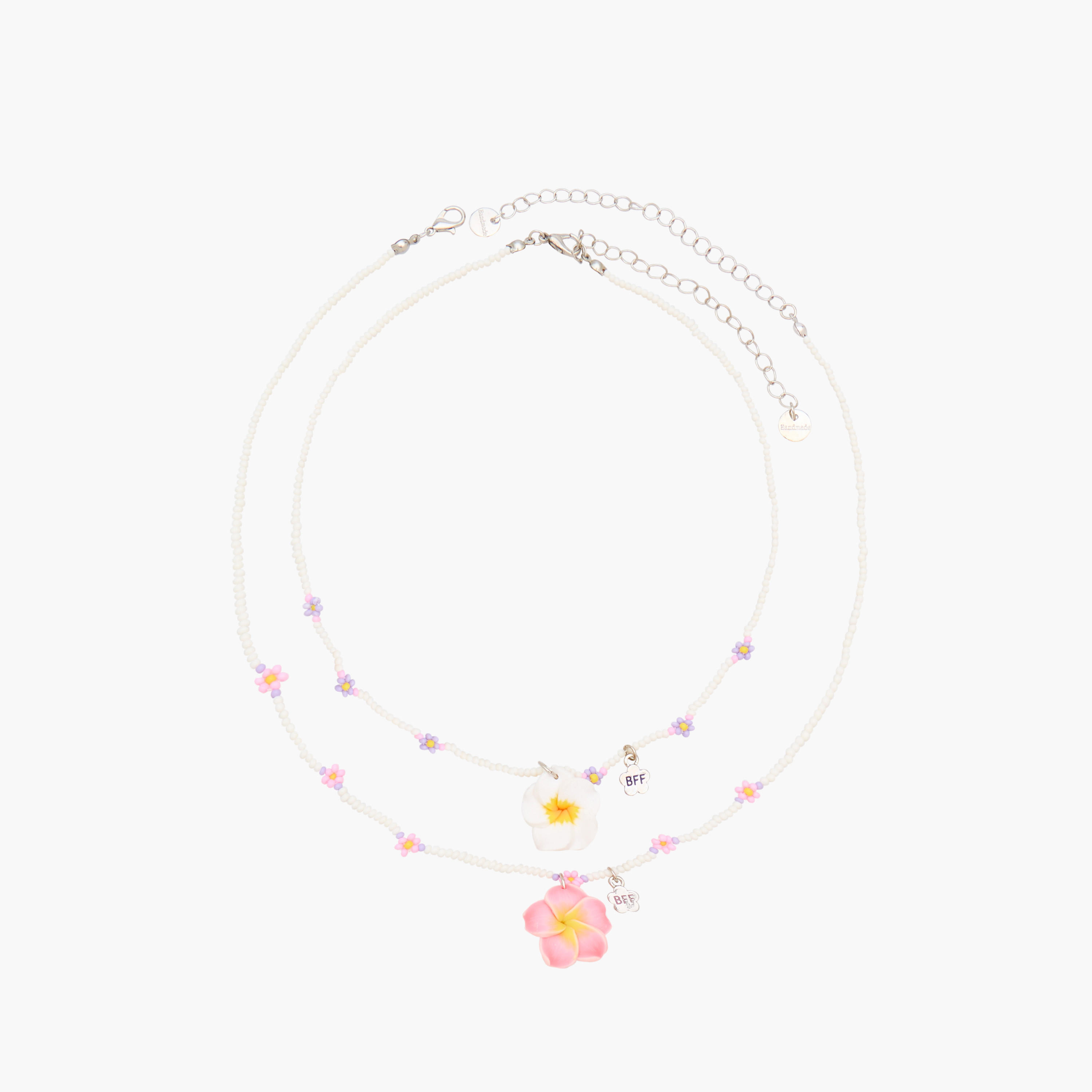 Set of 2 - Pendant Necklace with Lobster Clasp Closure-women-watchesandjewellery-jewellery-necklacesandpendants-image-1