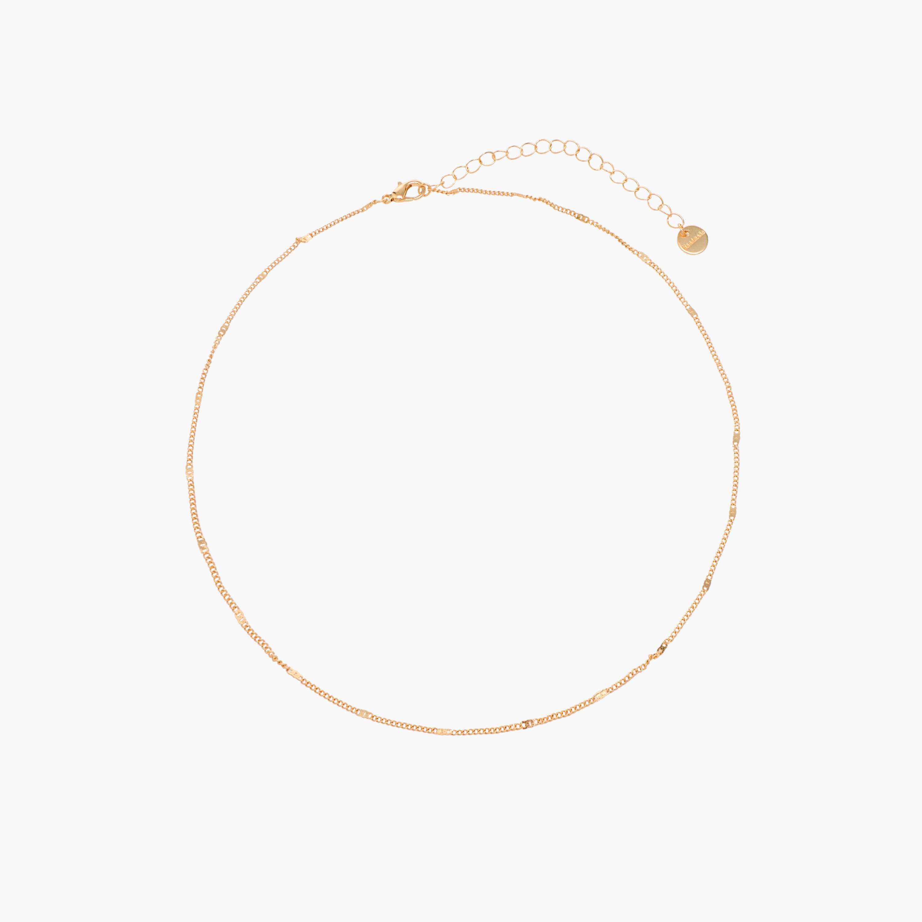 Set of 5 - Gold Tone Necklace with Lobster Clasp Closure-women-watchesandjewellery-jewellery-necklacesandpendants-image-3