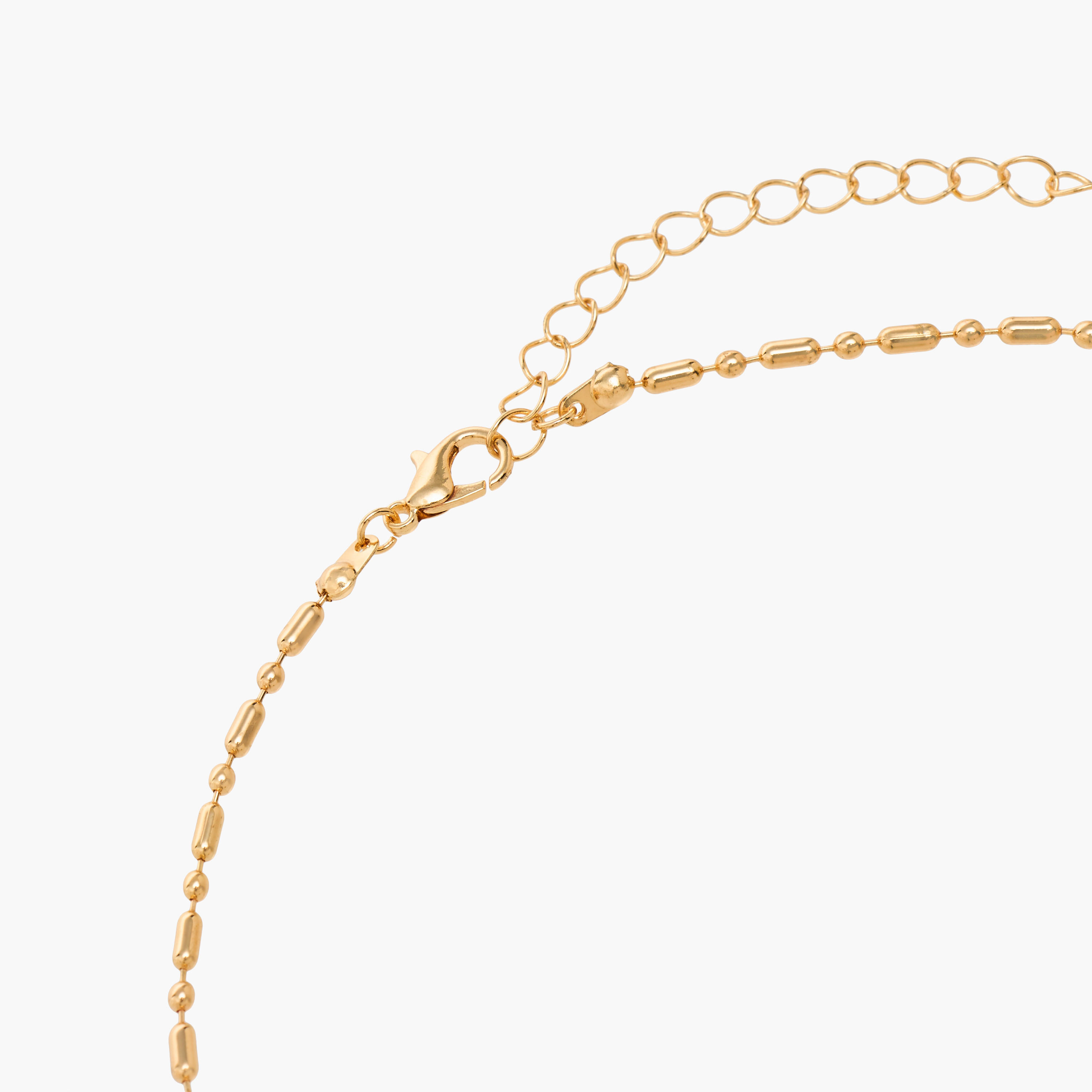 Set of 5 - Gold Tone Necklace with Lobster Clasp Closure-women-watchesandjewellery-jewellery-necklacesandpendants-image-8