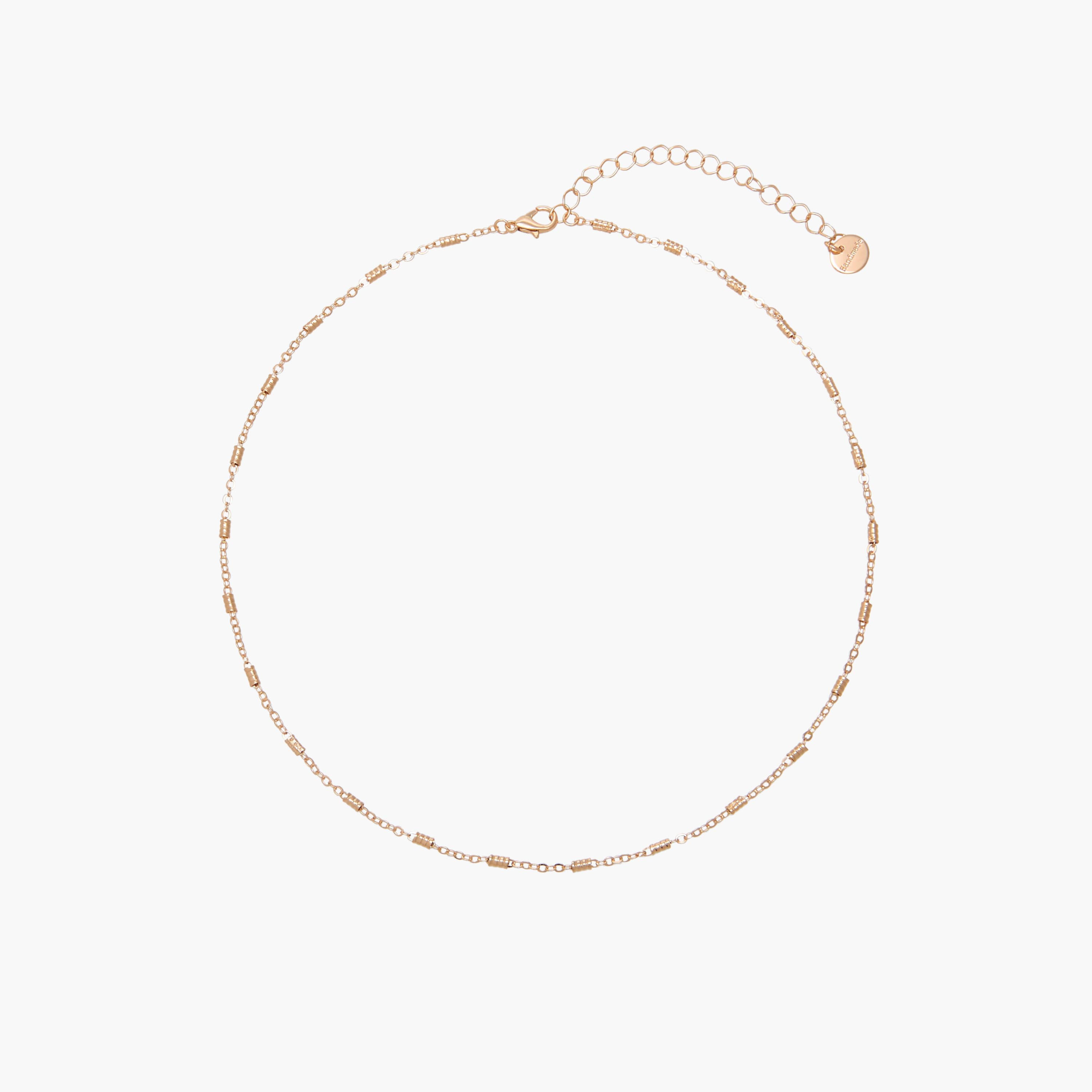 Set of 5 - Gold Tone Necklace with Heart Embellished Design-women-watchesandjewellery-jewellery-necklacesandpendants-image-3