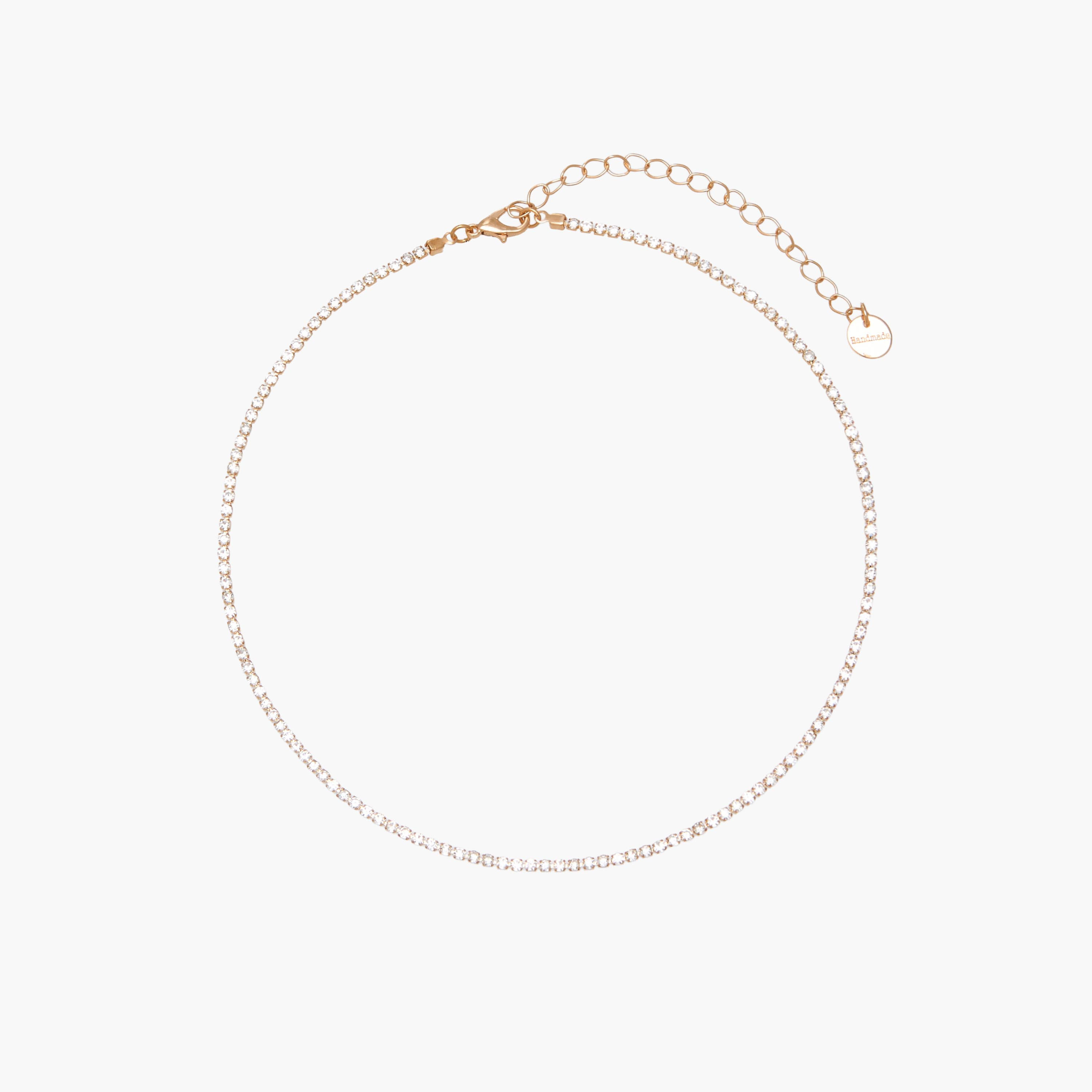 Set of 5 - Gold Tone Necklace with Heart Embellished Design-women-watchesandjewellery-jewellery-necklacesandpendants-image-5