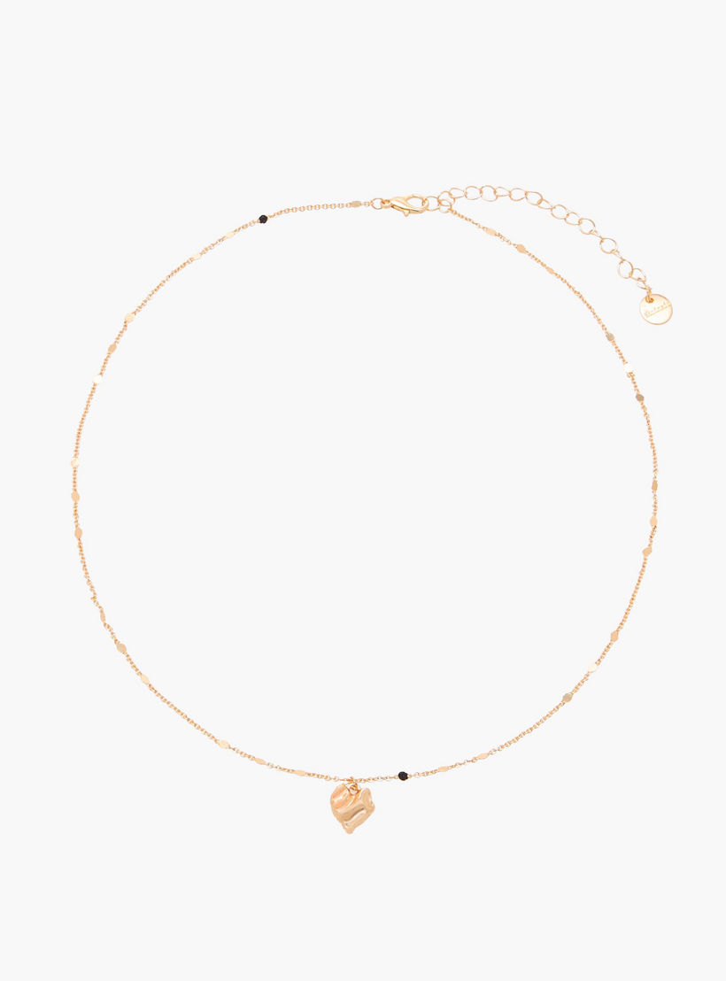 Set of 5 - Gold Tone Necklace with Embellished Design-women-watchesandjewellery-jewellery-necklacesandpendants-image-5