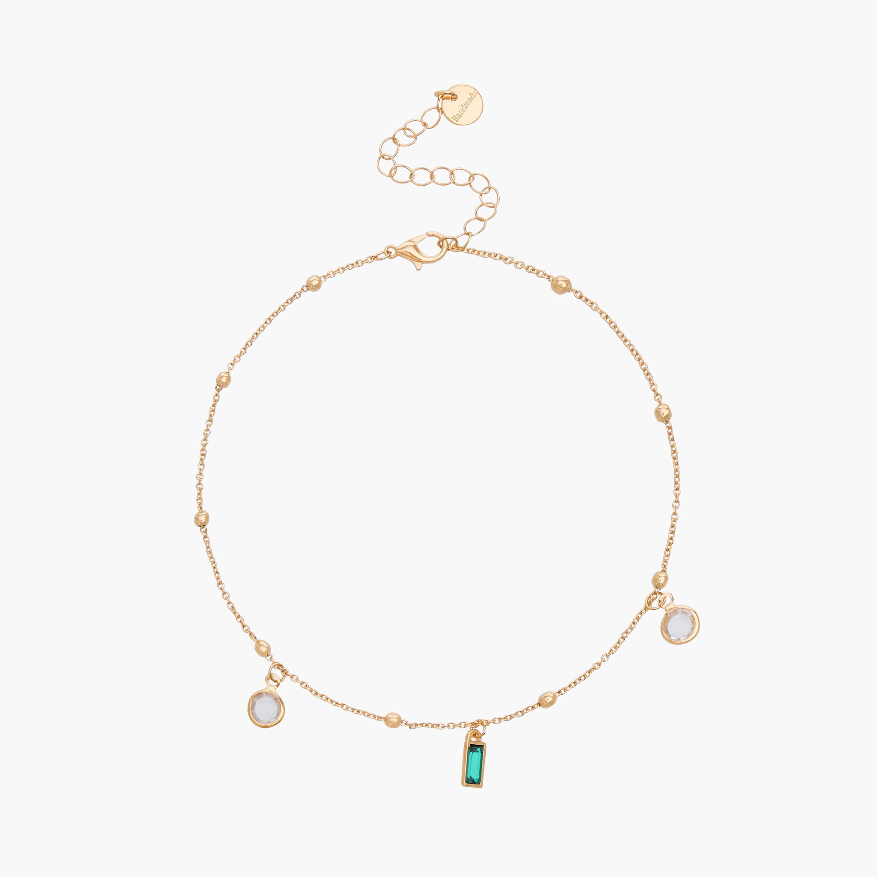 Pack of 5 Gold Tone Embellished Anklet-women-watchesandjewellery-jewellery-anklets-image-10