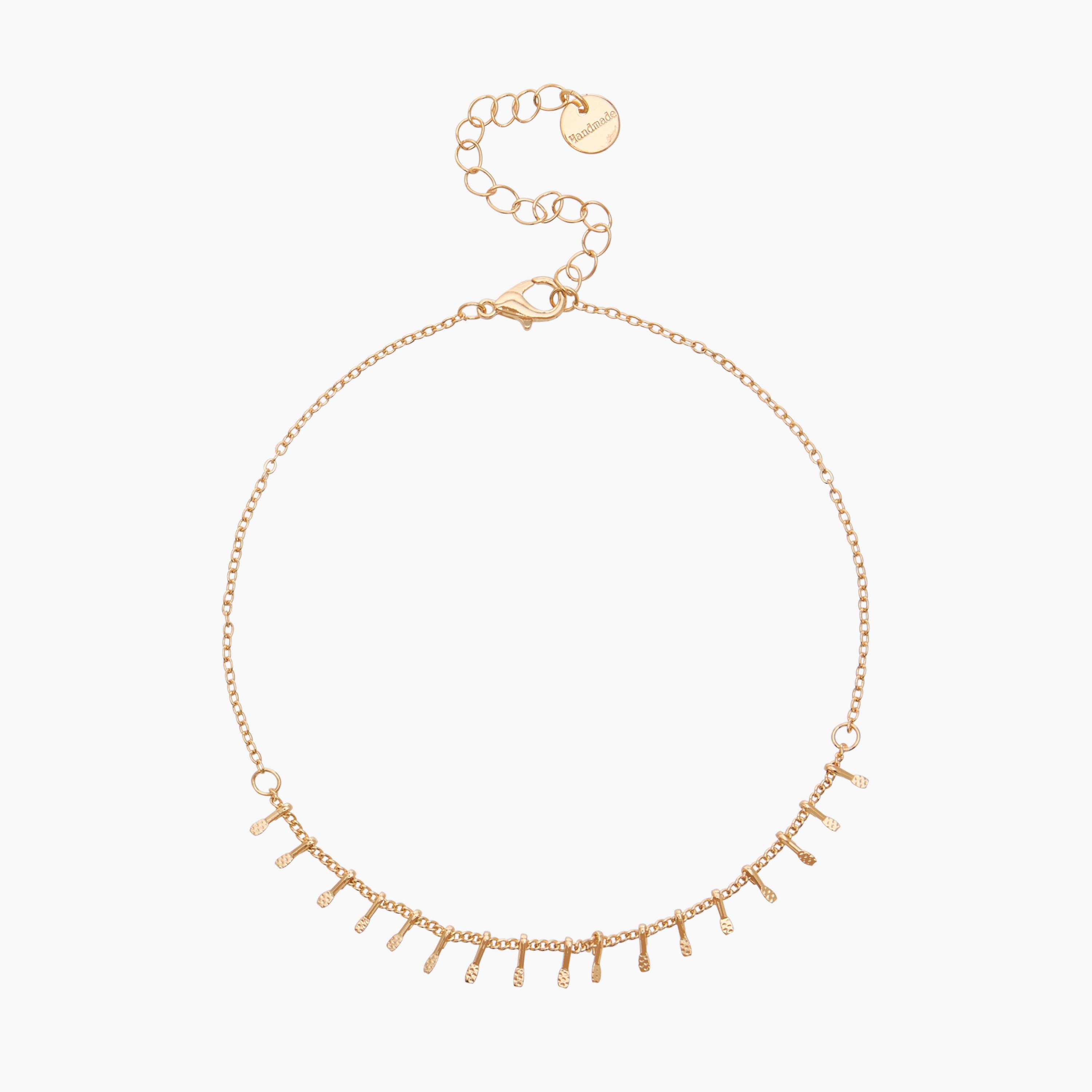 Pack of 5 Gold Tone Embellished Anklet-women-watchesandjewellery-jewellery-anklets-image-7