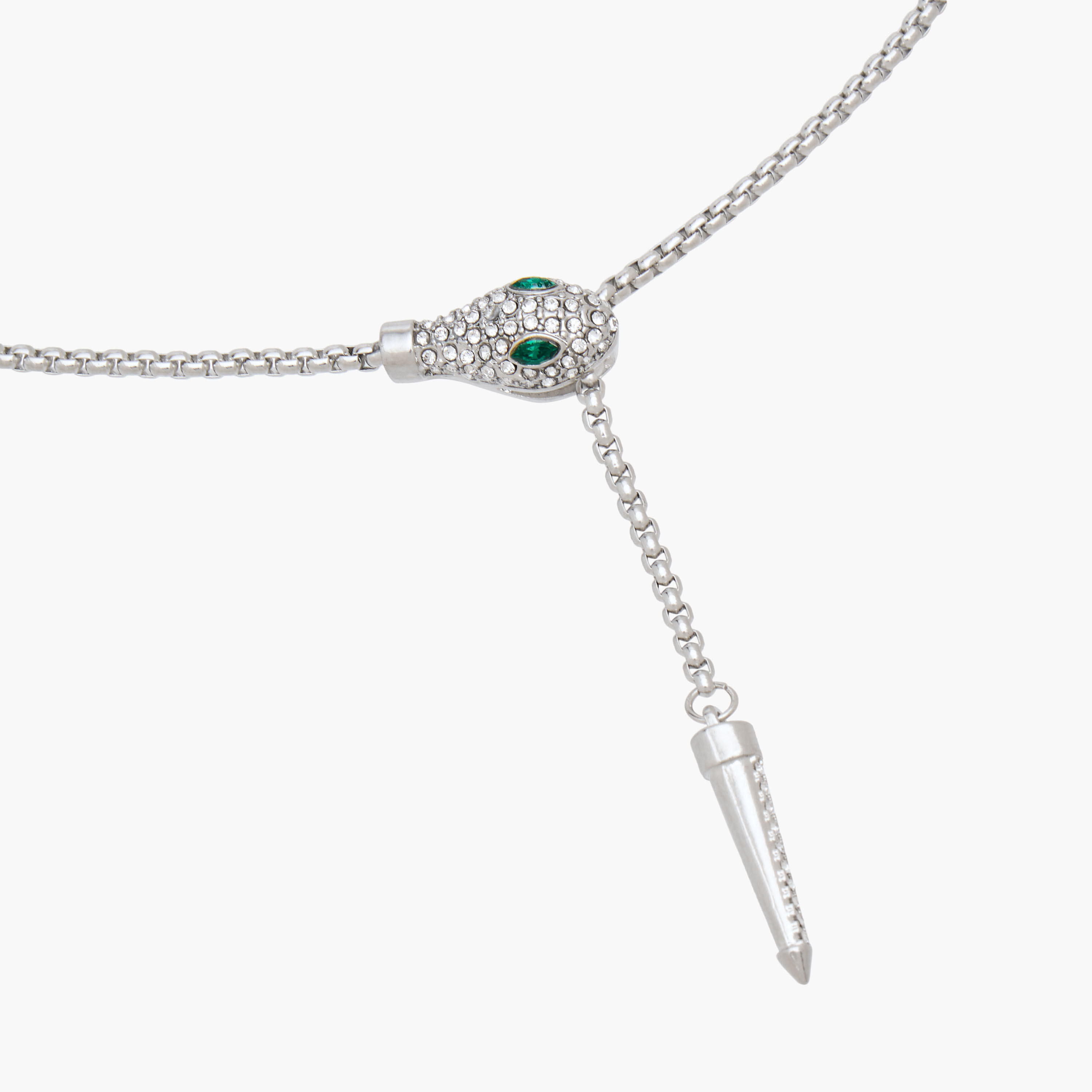 Set of 2 - Stone Embellished Necklace and Earrings-women-watchesandjewellery-jewellery-jewellerysets-image-7