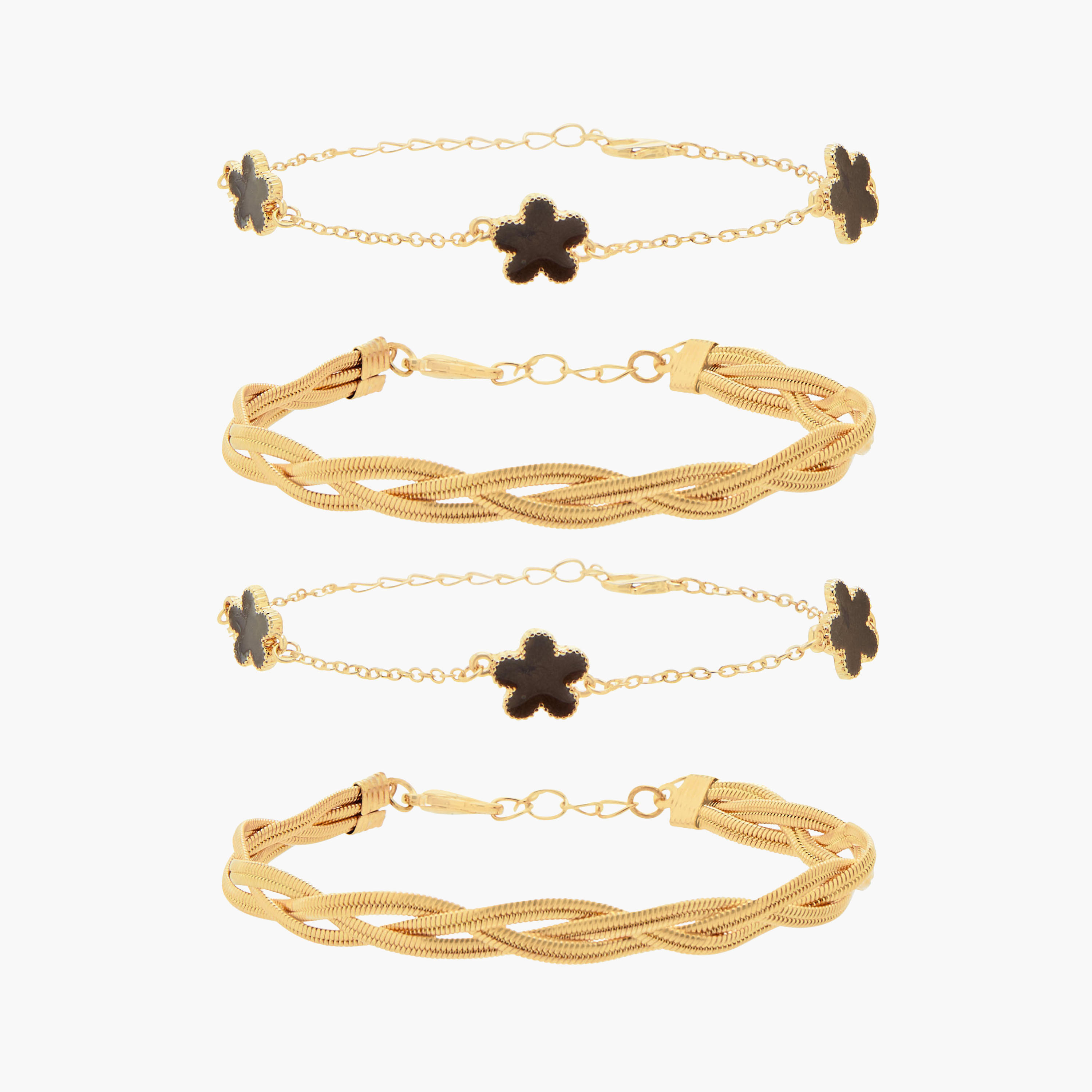 Pack of 4 Assorted Bracelet-women-watchesandjewellery-jewellery-banglesandbracelets-image-1