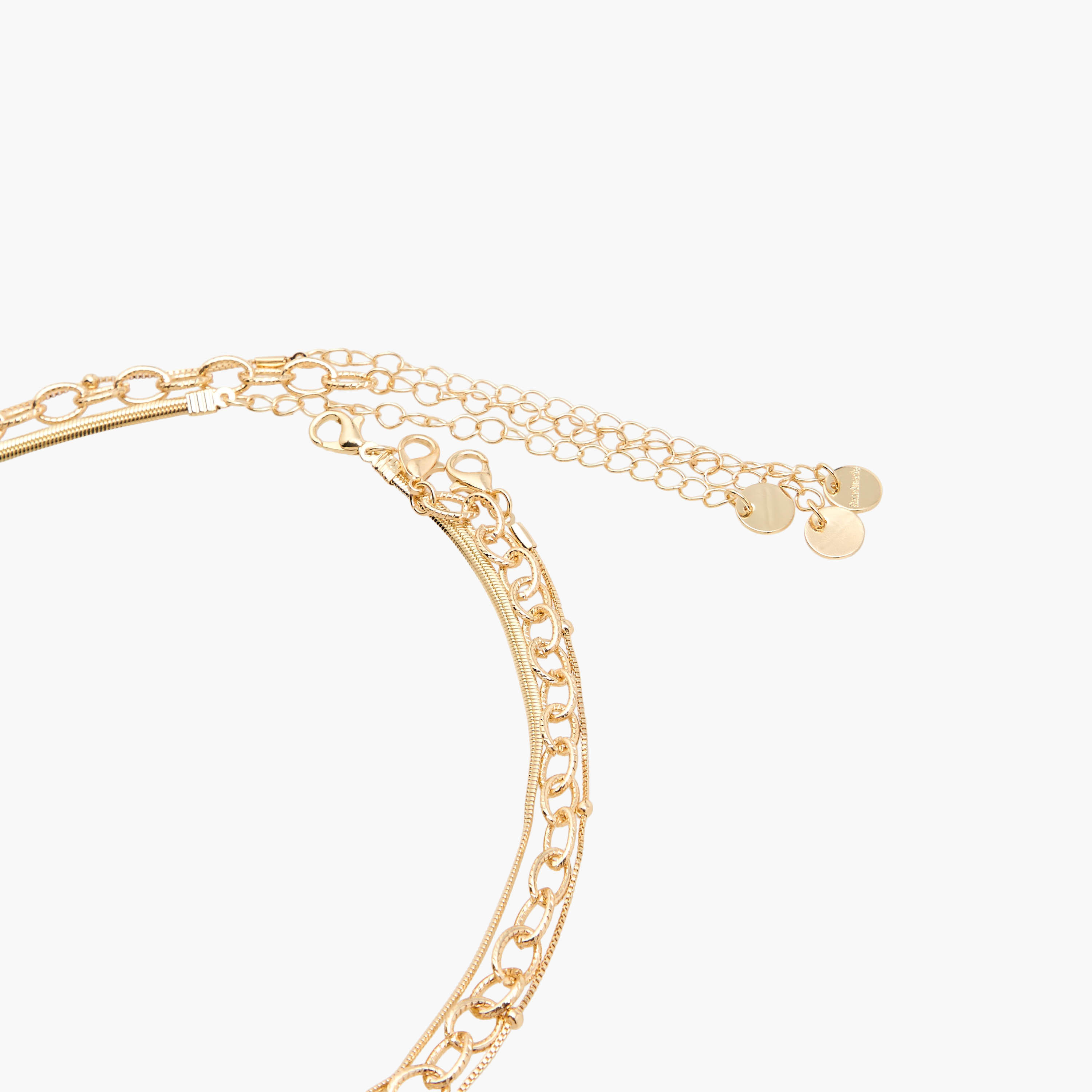 Set of 3 - Metal Chain Necklace-women-watchesandjewellery-jewellery-necklacesandpendants-image-6