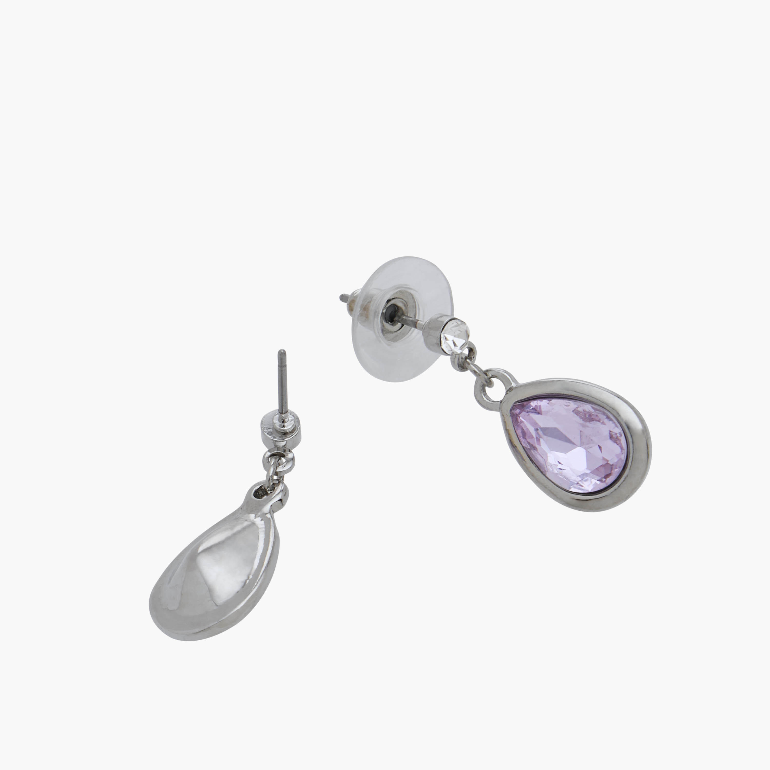 Set of 2 - Embellished Metal Pendant Necklace and Earrings-women-watchesandjewellery-jewellery-jewellerysets-image-5
