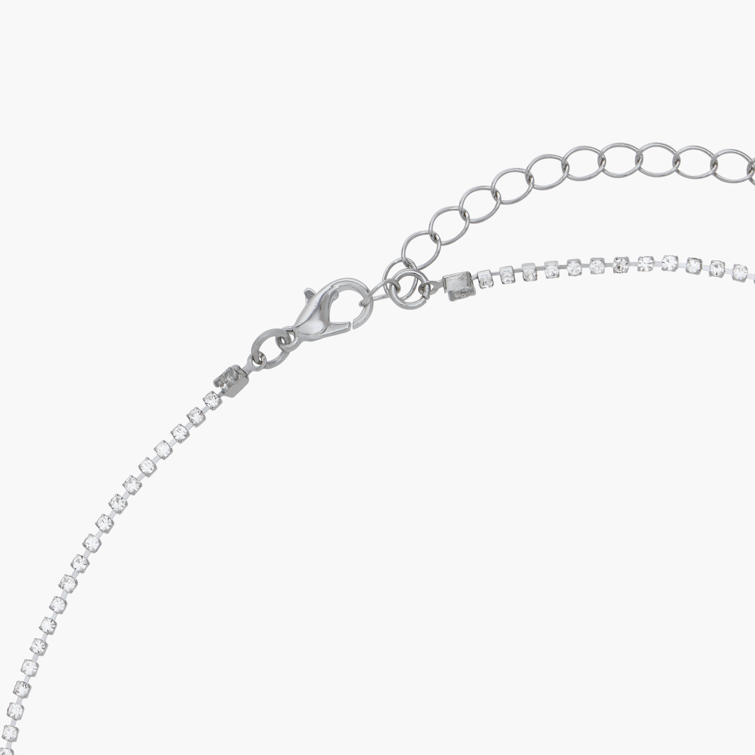 Set of 2 - Embellished Metal Pendant Necklace and Earrings-women-watchesandjewellery-jewellery-jewellerysets-image-6