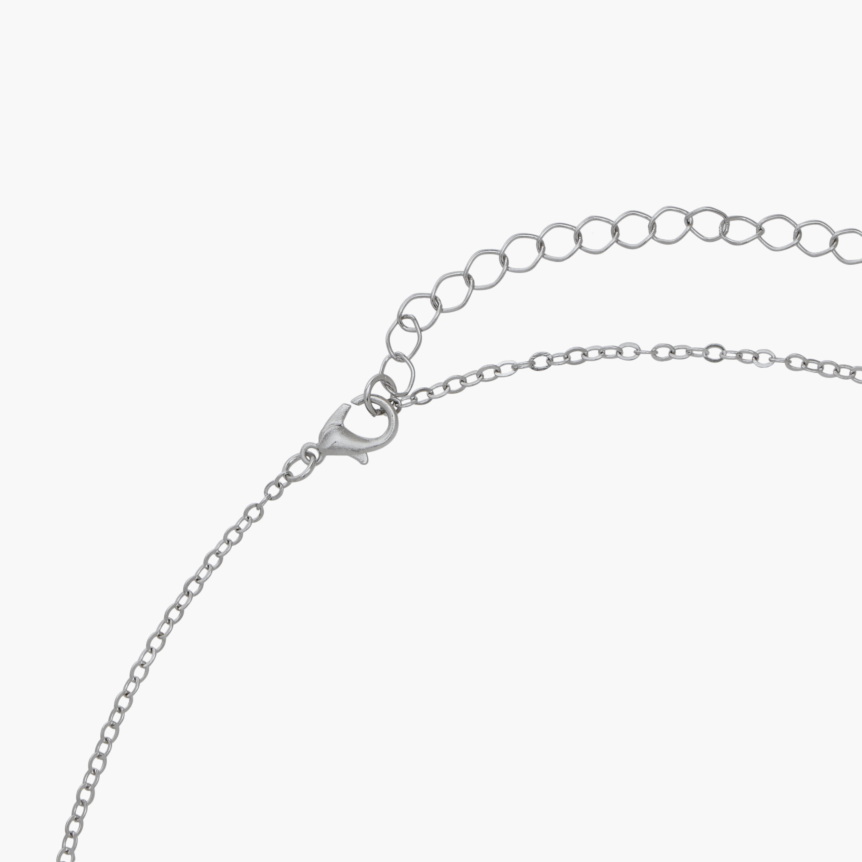 Set of 2 - Metal Stone Embellished Swan Pendant Necklace and Earrings-women-watchesandjewellery-jewellery-jewellerysets-image-6
