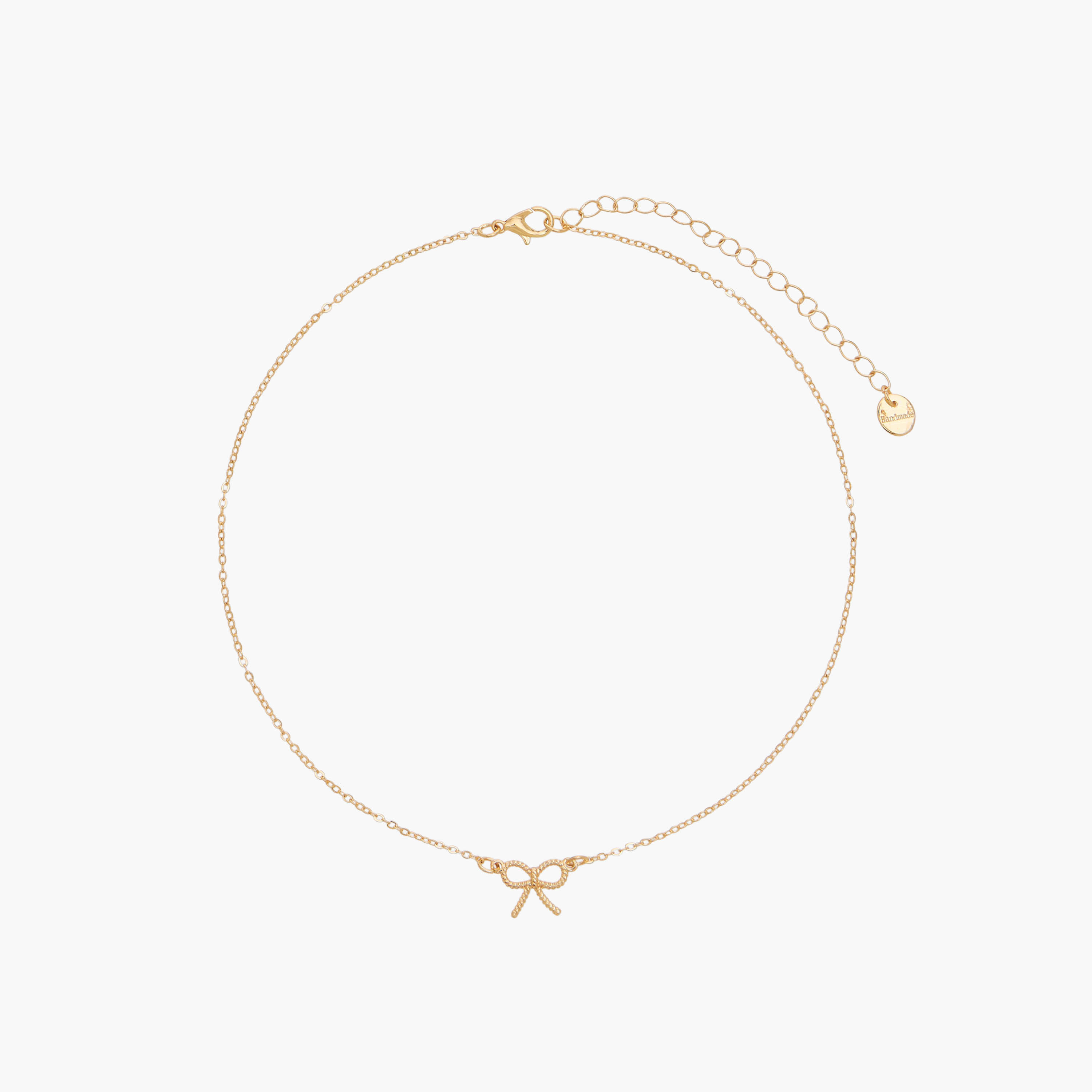 Set of 2 - Gold Tone Bow Pendant Necklace and Earrings-women-watchesandjewellery-jewellery-jewellerysets-image-2