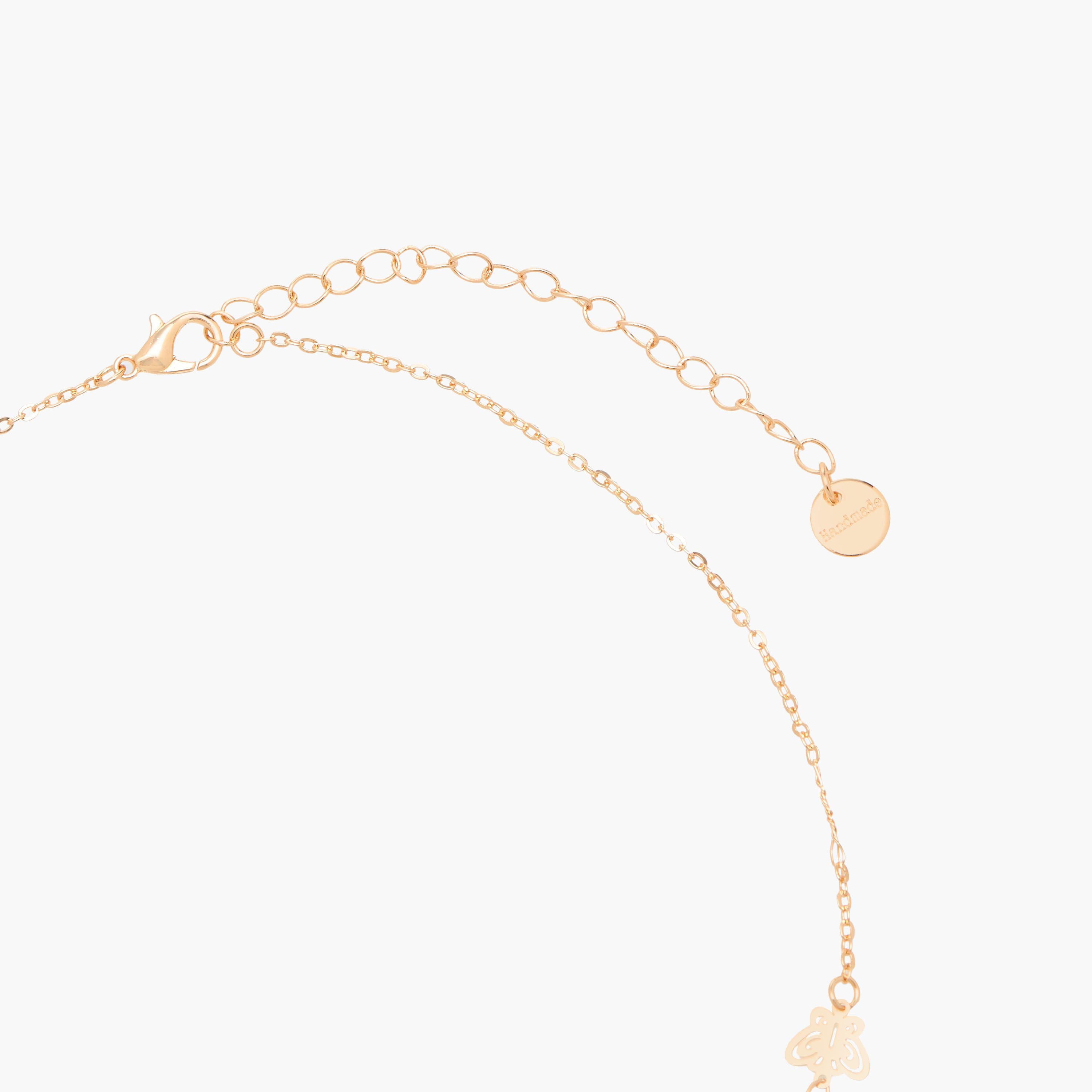 Pack of 5 Gold Tone Necklace with Charm Details-women-watchesandjewellery-jewellery-necklacesandpendants-image-8