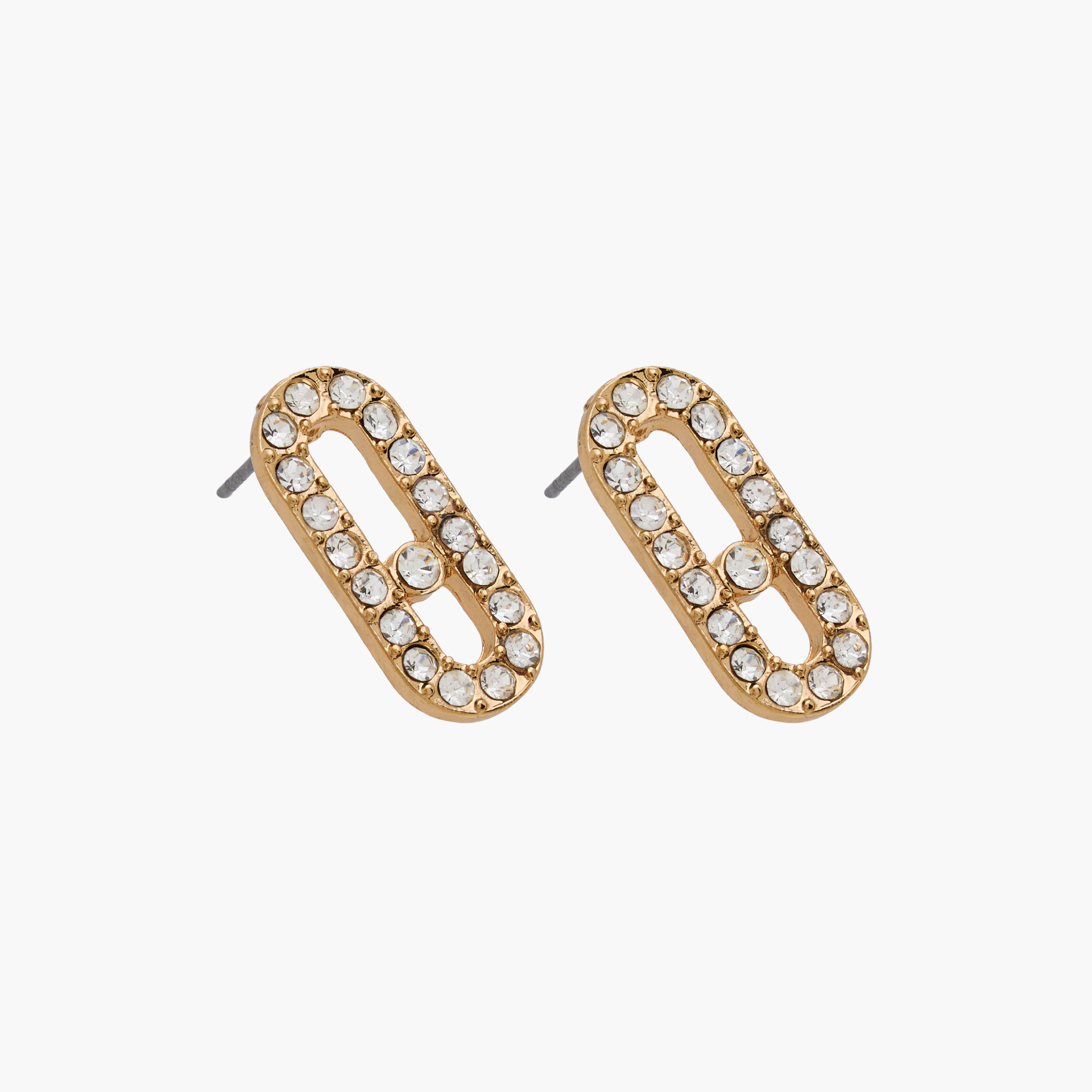 Set of 2 - Stone Embellished Gold Tone Pendant Necklace and Earrings-women-watchesandjewellery-jewellery-jewellerysets-image-4