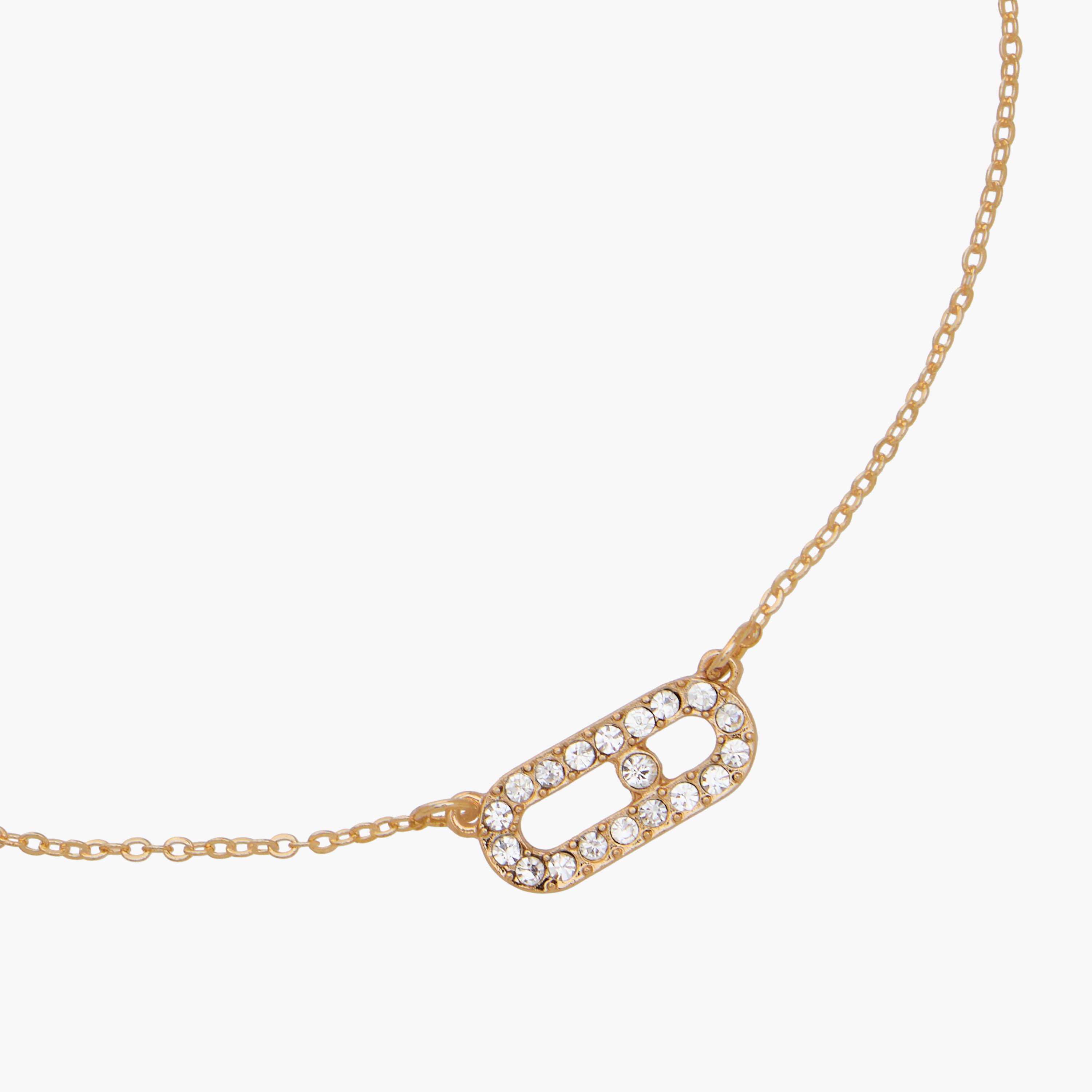 Set of 2 - Stone Embellished Gold Tone Pendant Necklace and Earrings-women-watchesandjewellery-jewellery-jewellerysets-image-7