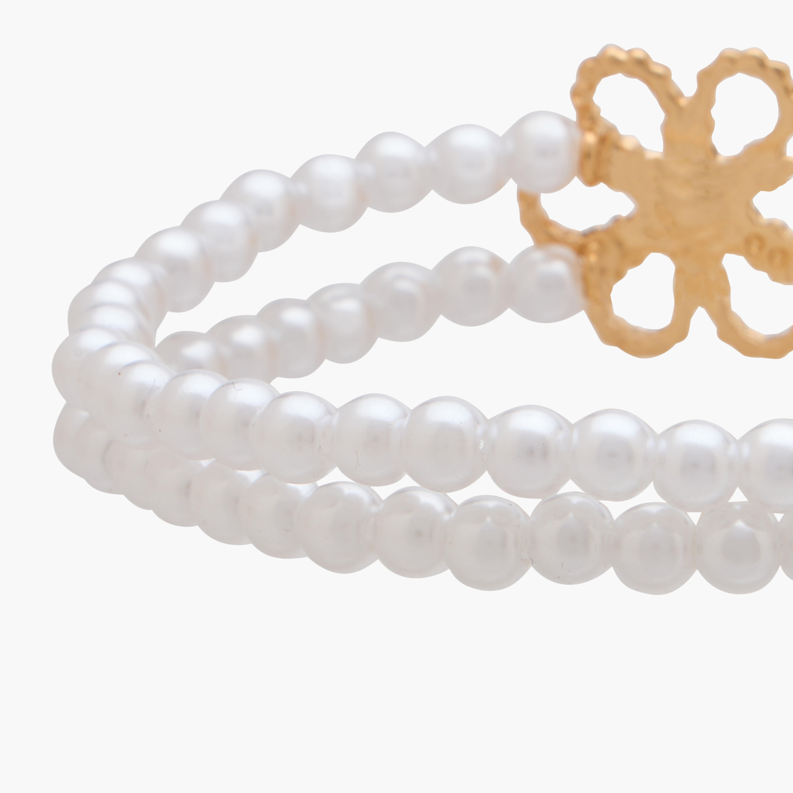 Metal Pearl Embellished Bracelet-women-watchesandjewellery-jewellery-banglesandbracelets-image-4