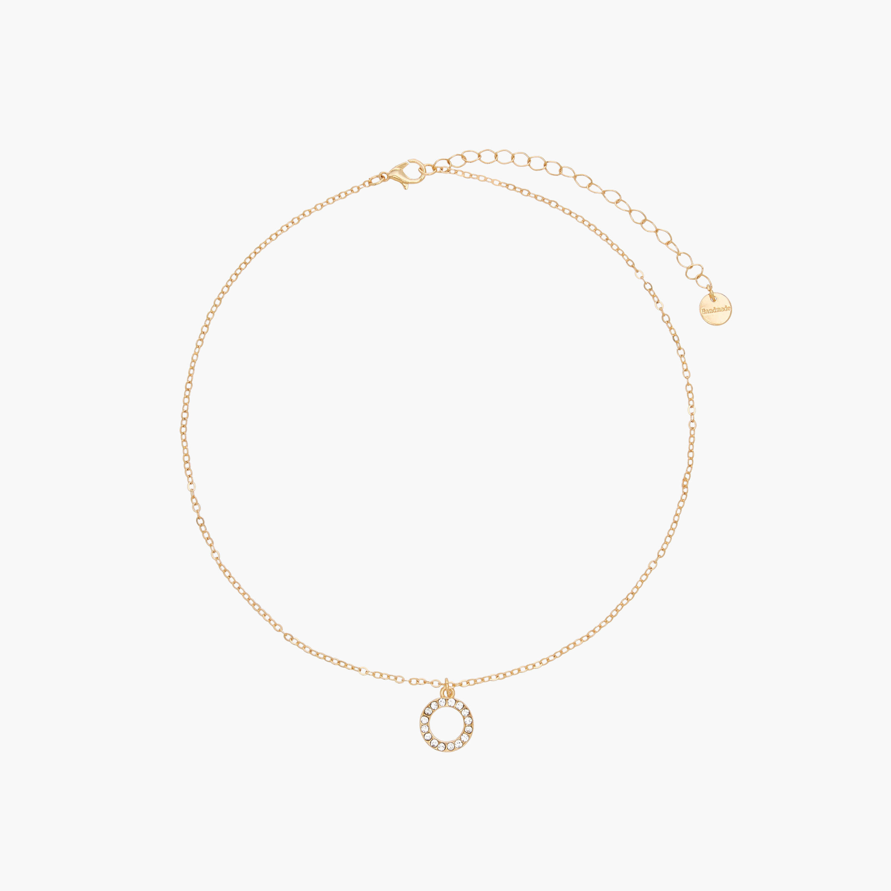 Set of 2 - Gold Tone Embellished Pendant Necklace and Earrings-women-watchesandjewellery-jewellery-jewellerysets-image-2