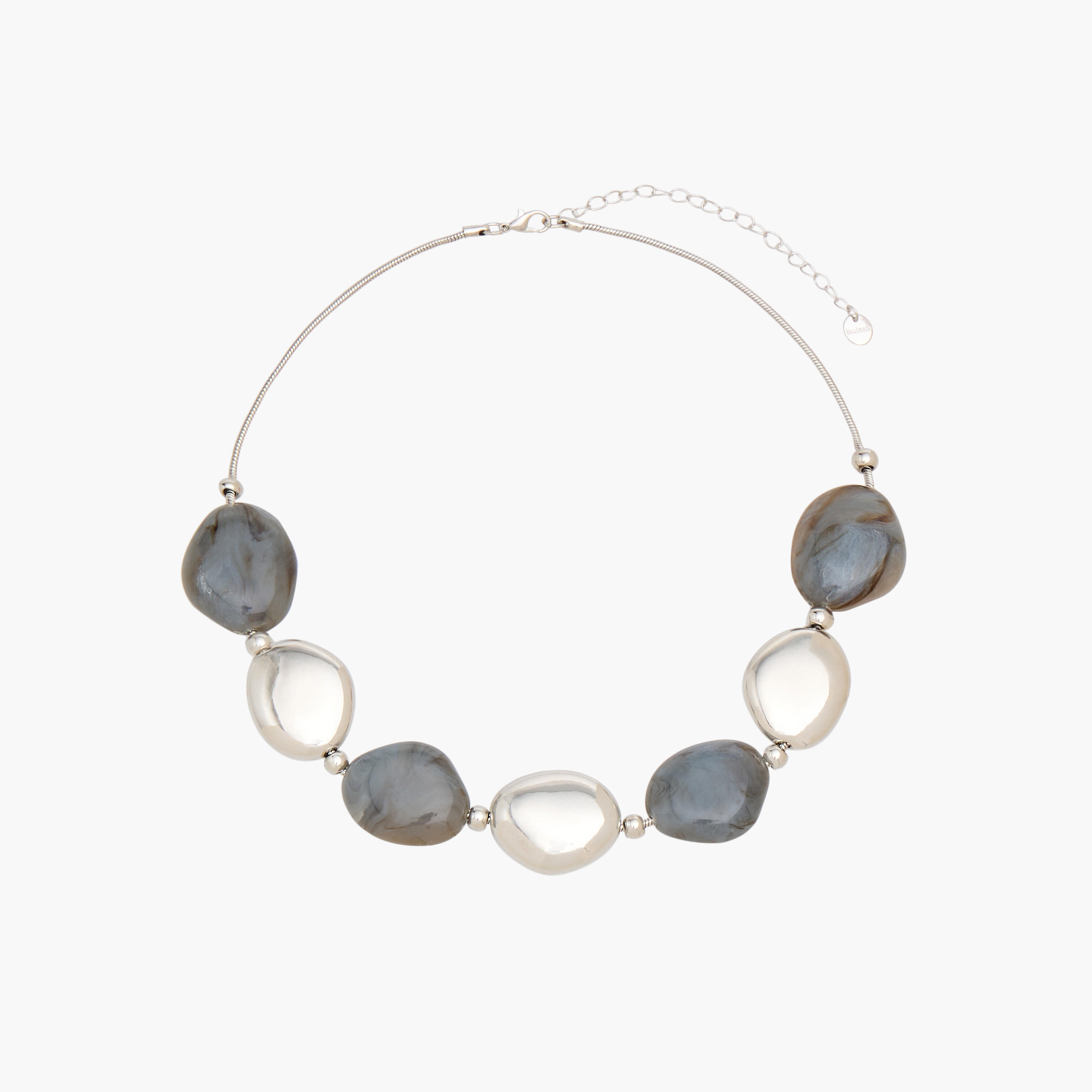 Metal Necklace with Stone Detail-women-watchesandjewellery-jewellery-necklacesandpendants-image-1