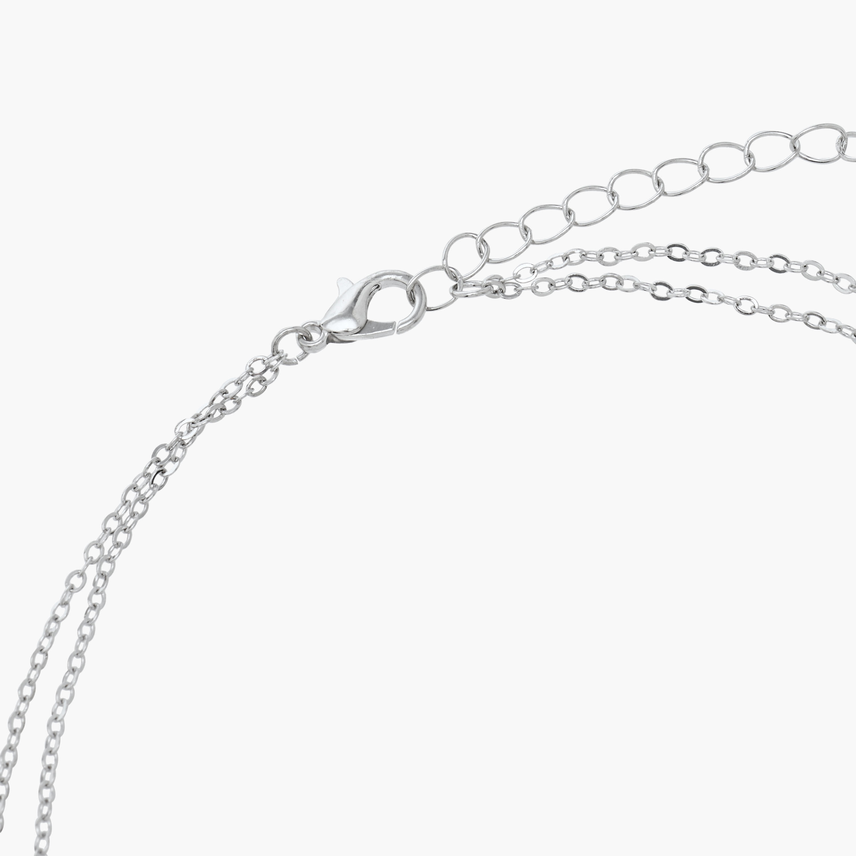 Metal Clover Charm Necklace-women-watchesandjewellery-jewellery-necklacesandpendants-image-4