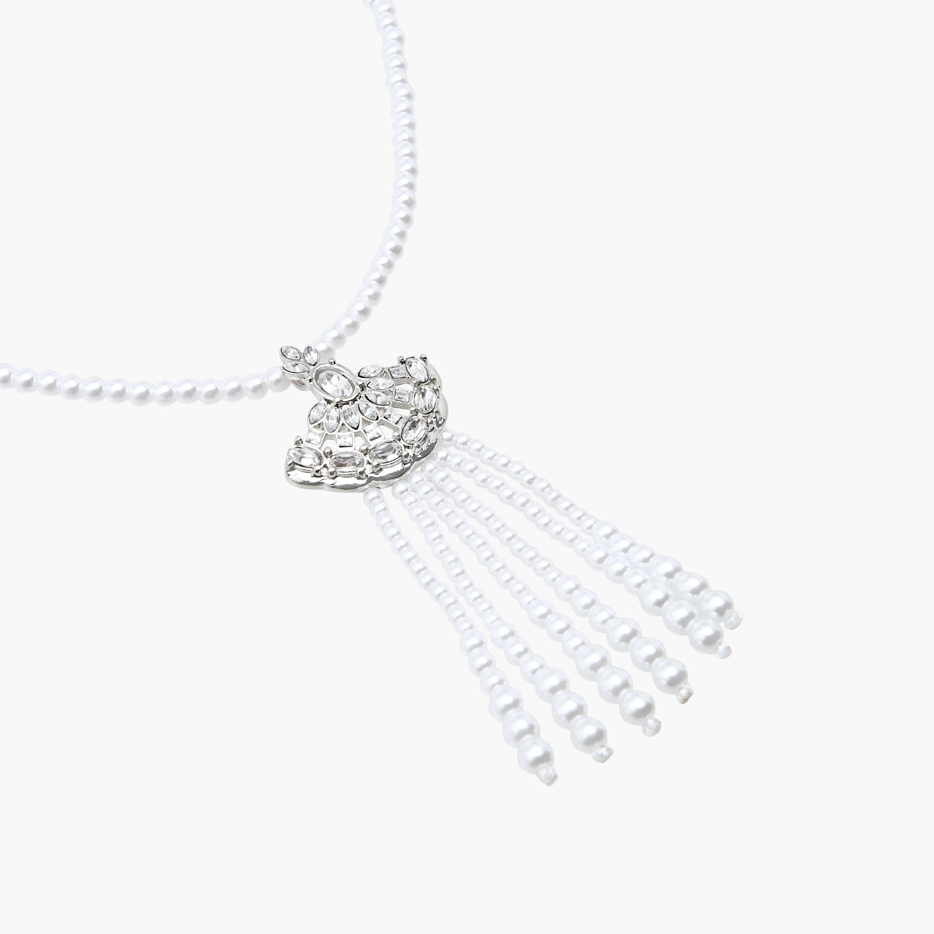 Metal Pearl Pendant Necklace-women-watchesandjewellery-jewellery-necklacesandpendants-image-3