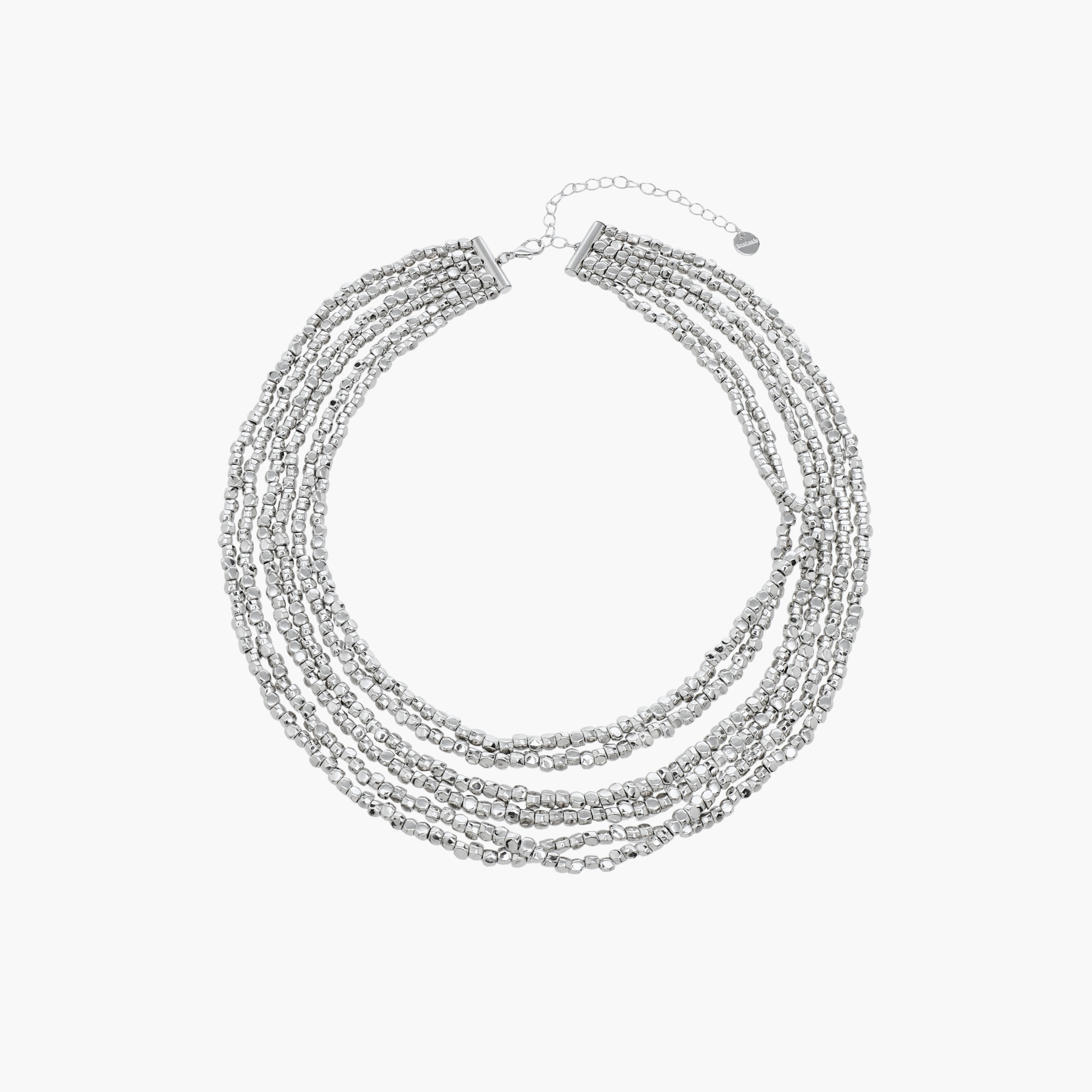 Metal Layered Choker Necklace-women-watchesandjewellery-jewellery-necklacesandpendants-image-1