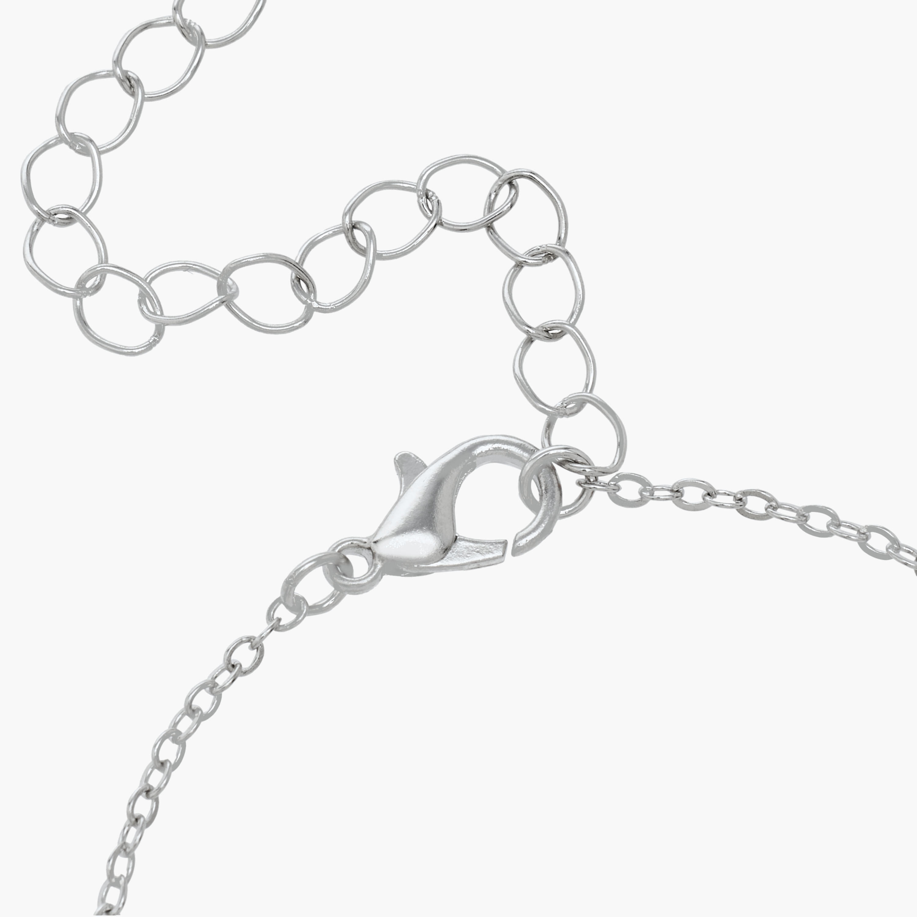 Silver Tone Necklace with Cubic Zirconia Embellishment-women-watchesandjewellery-jewellery-necklacesandpendants-image-3