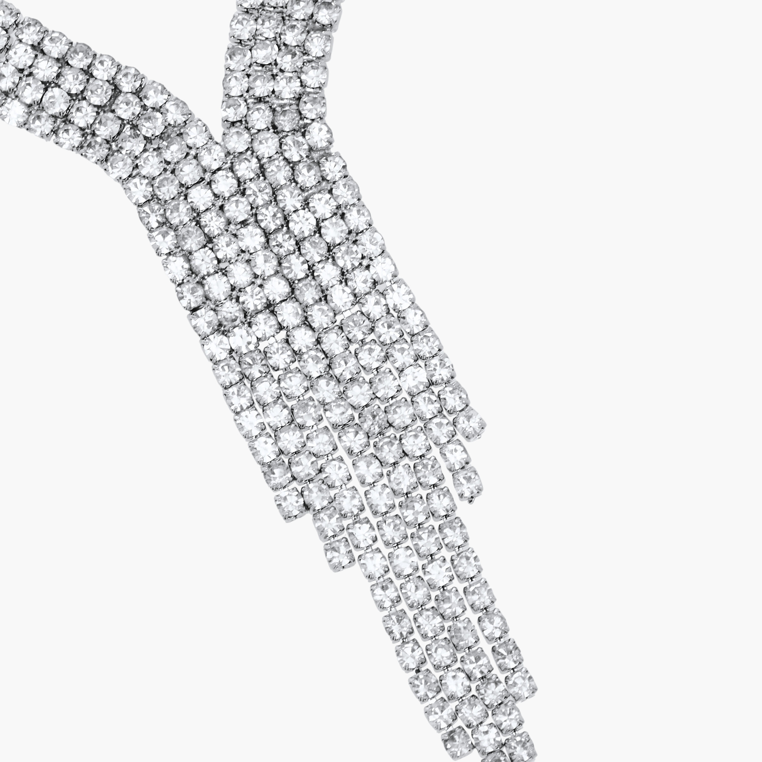 Set of 2 Cubic Zirconia Embellished Necklace and Earrings-women-watchesandjewellery-jewellery-jewellerysets-image-7