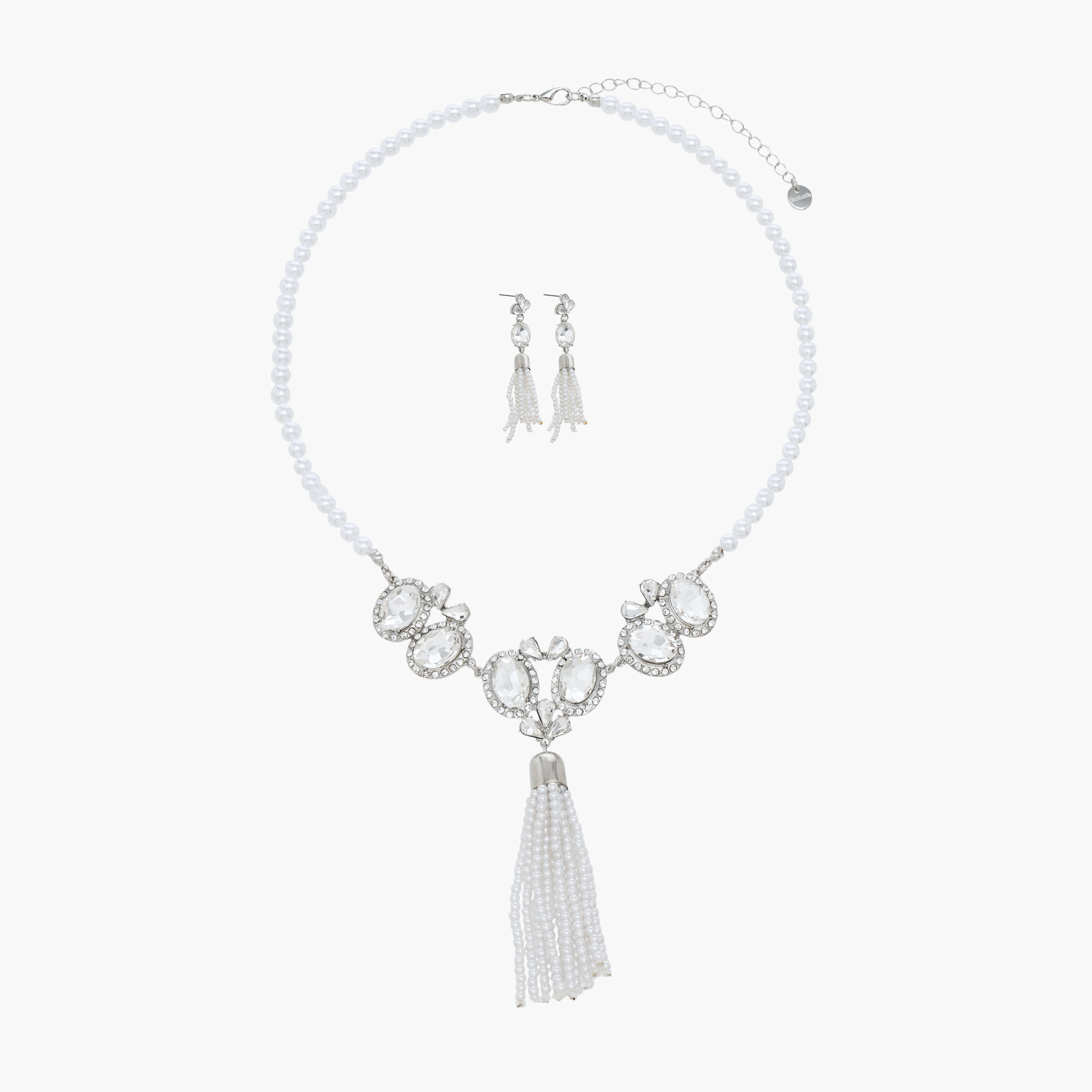 Set of 2 Embellished Necklace and Earrings-women-watchesandjewellery-jewellery-necklacesandpendants-image-1