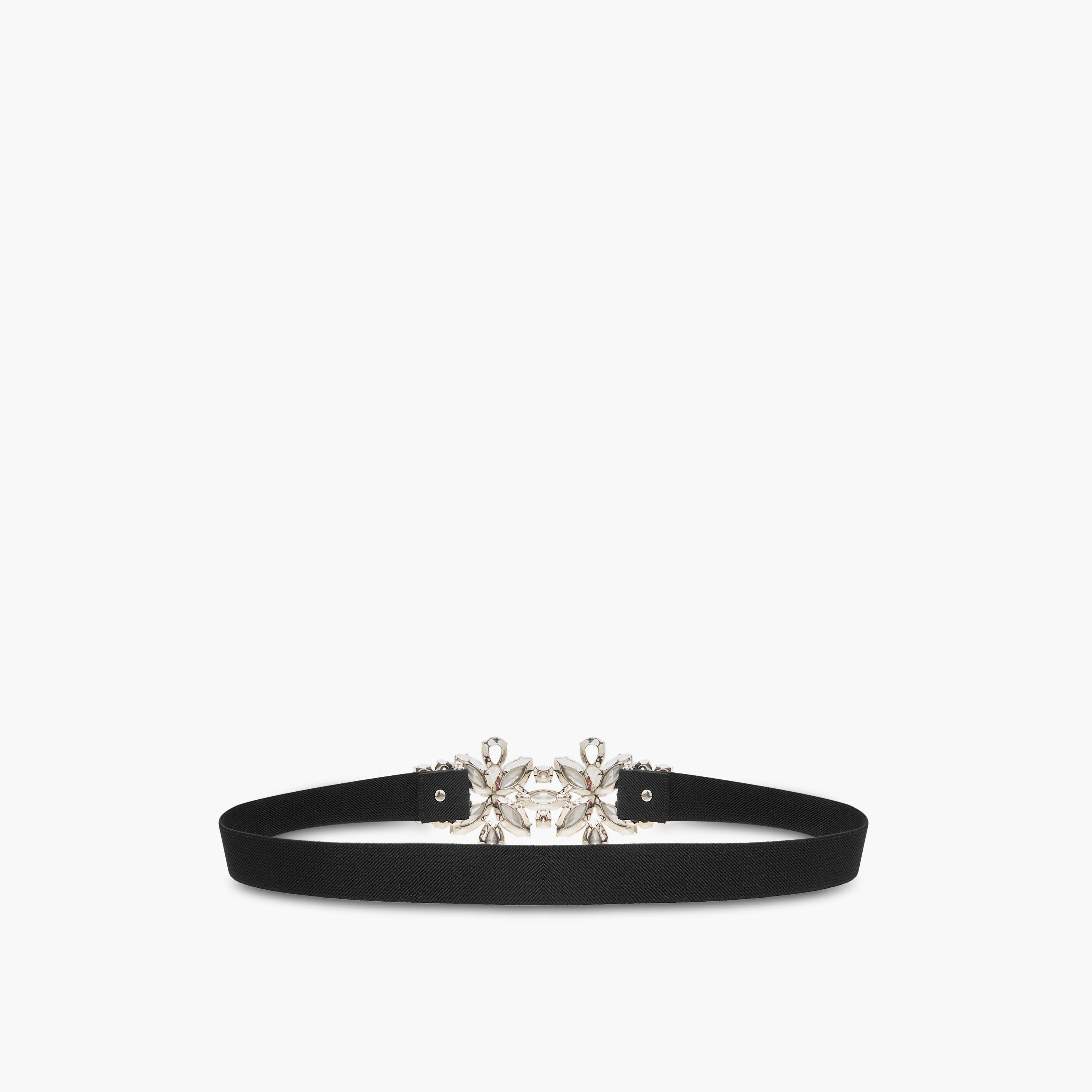 حزام معدن مطاطي بإبزيم مزين-women-clothingaccessories-belts-image-2