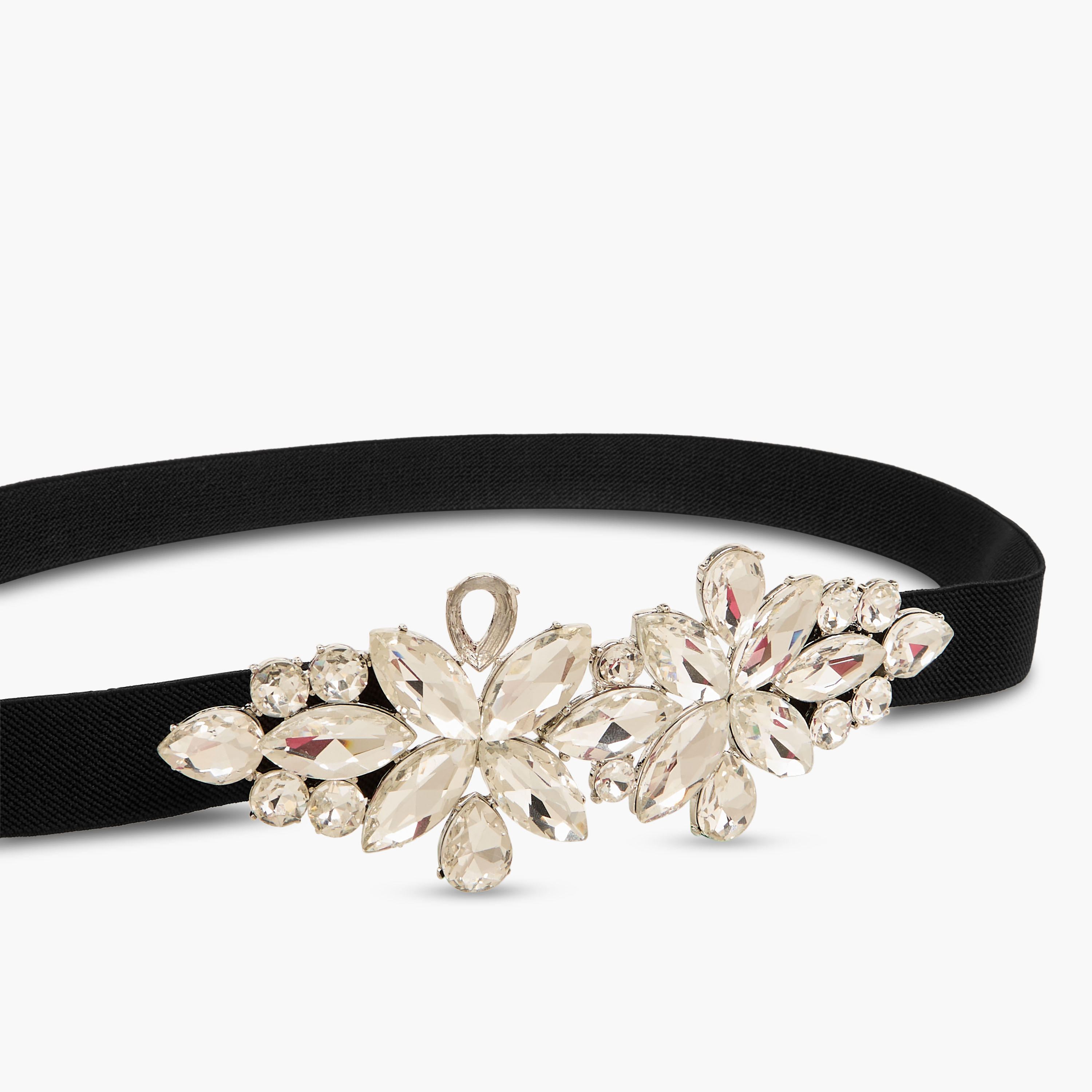 حزام معدن مطاطي بإبزيم مزين-women-clothingaccessories-belts-image-3