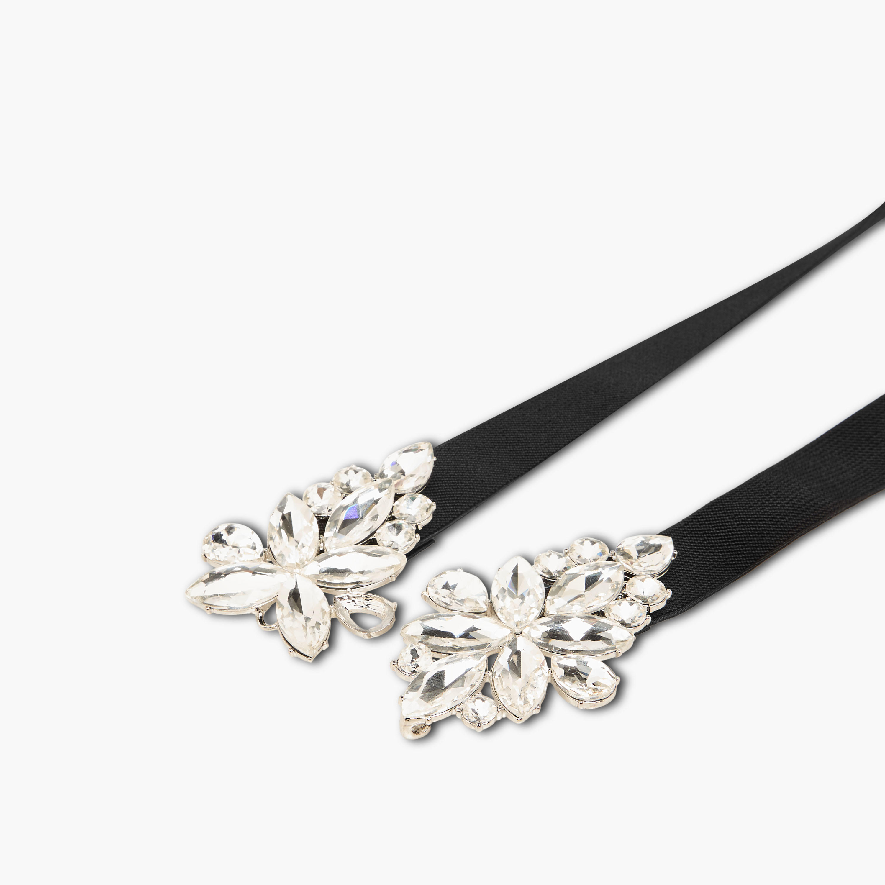 حزام معدن مطاطي بإبزيم مزين-women-clothingaccessories-belts-image-5
