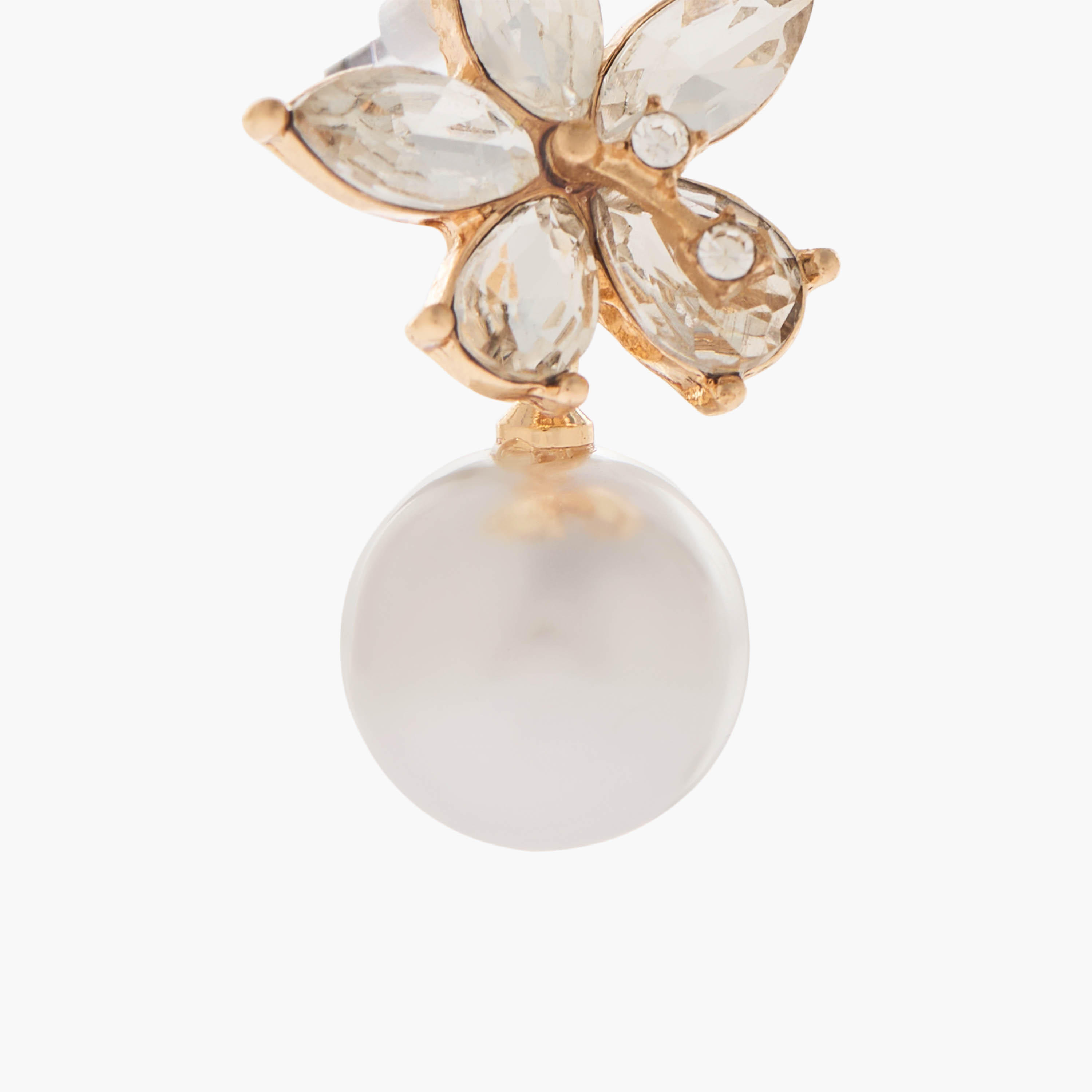 حلق بتصميم زهري وتزيينات حجر ومكبس إغلاق خلفي-women-watchesandjewellery-jewellery-earrings-image-4