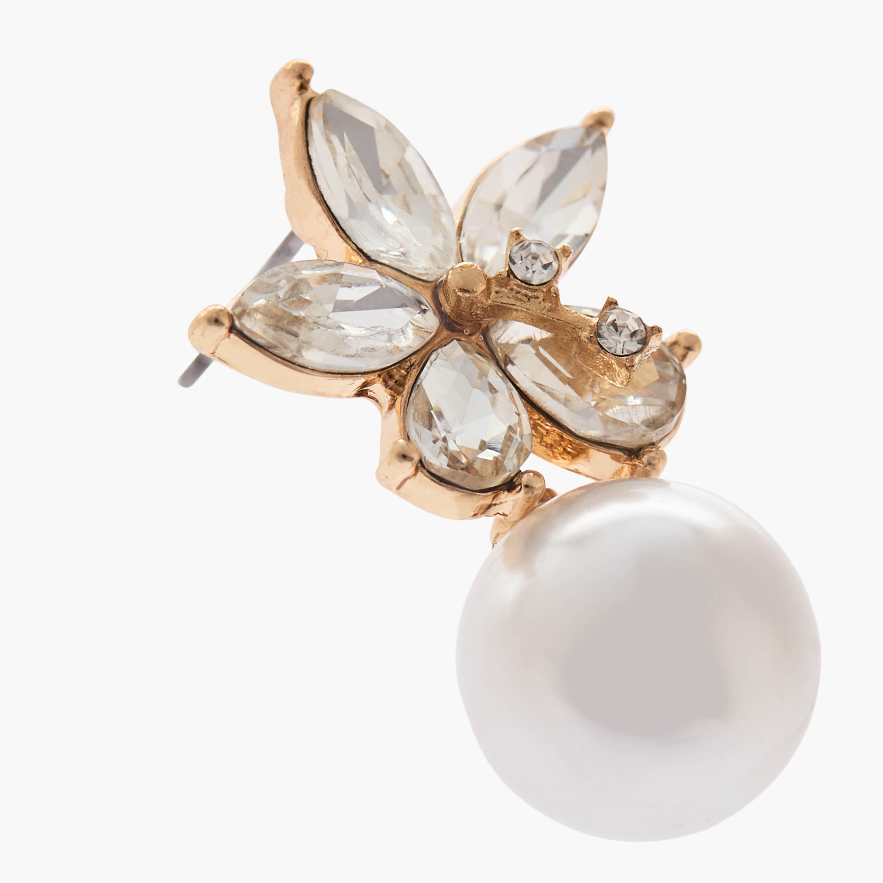 حلق بتصميم زهري وتزيينات حجر ومكبس إغلاق خلفي-women-watchesandjewellery-jewellery-earrings-image-5
