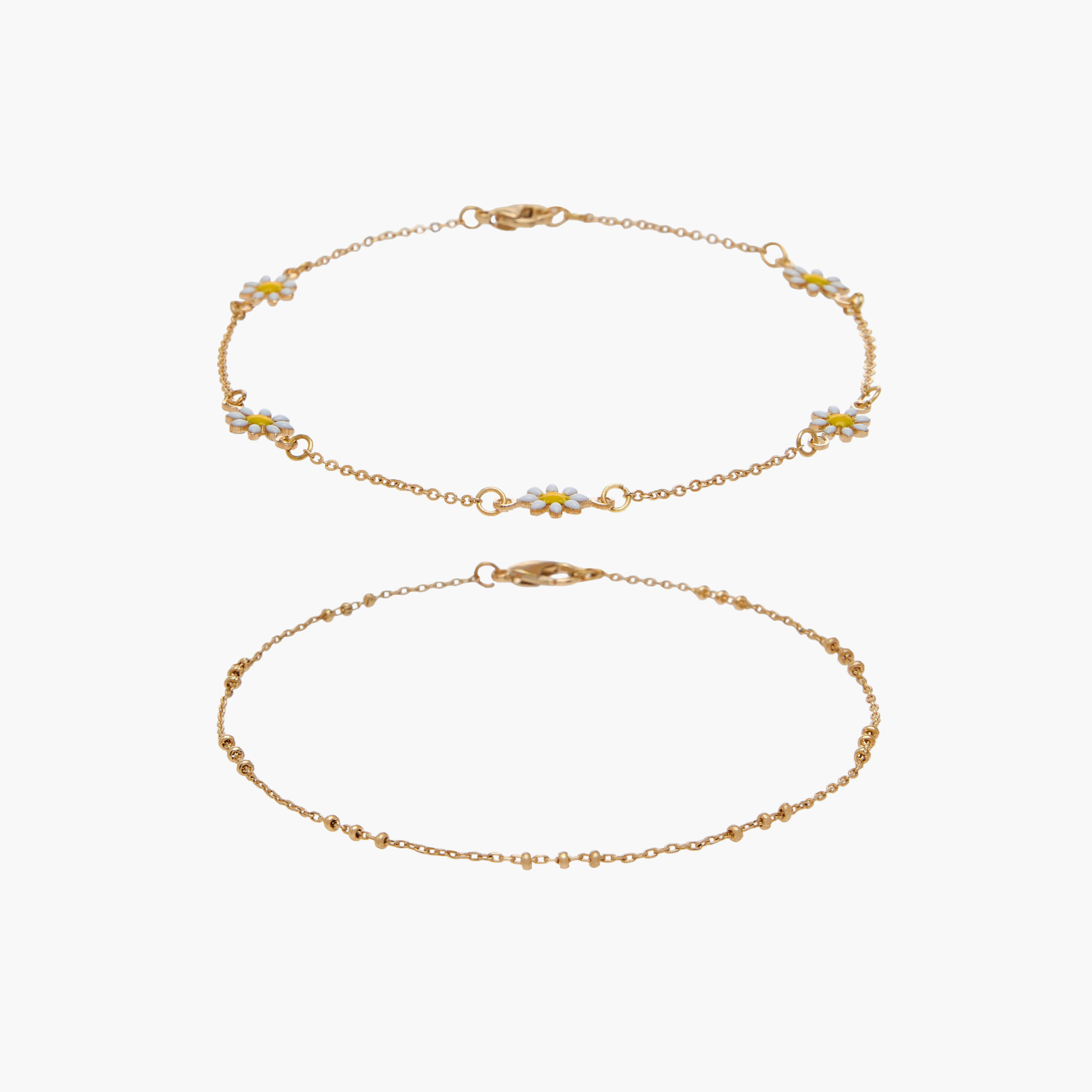 Pack of 2 Metal Embellished Anklet-women-watchesandjewellery-jewellery-anklets-image-1