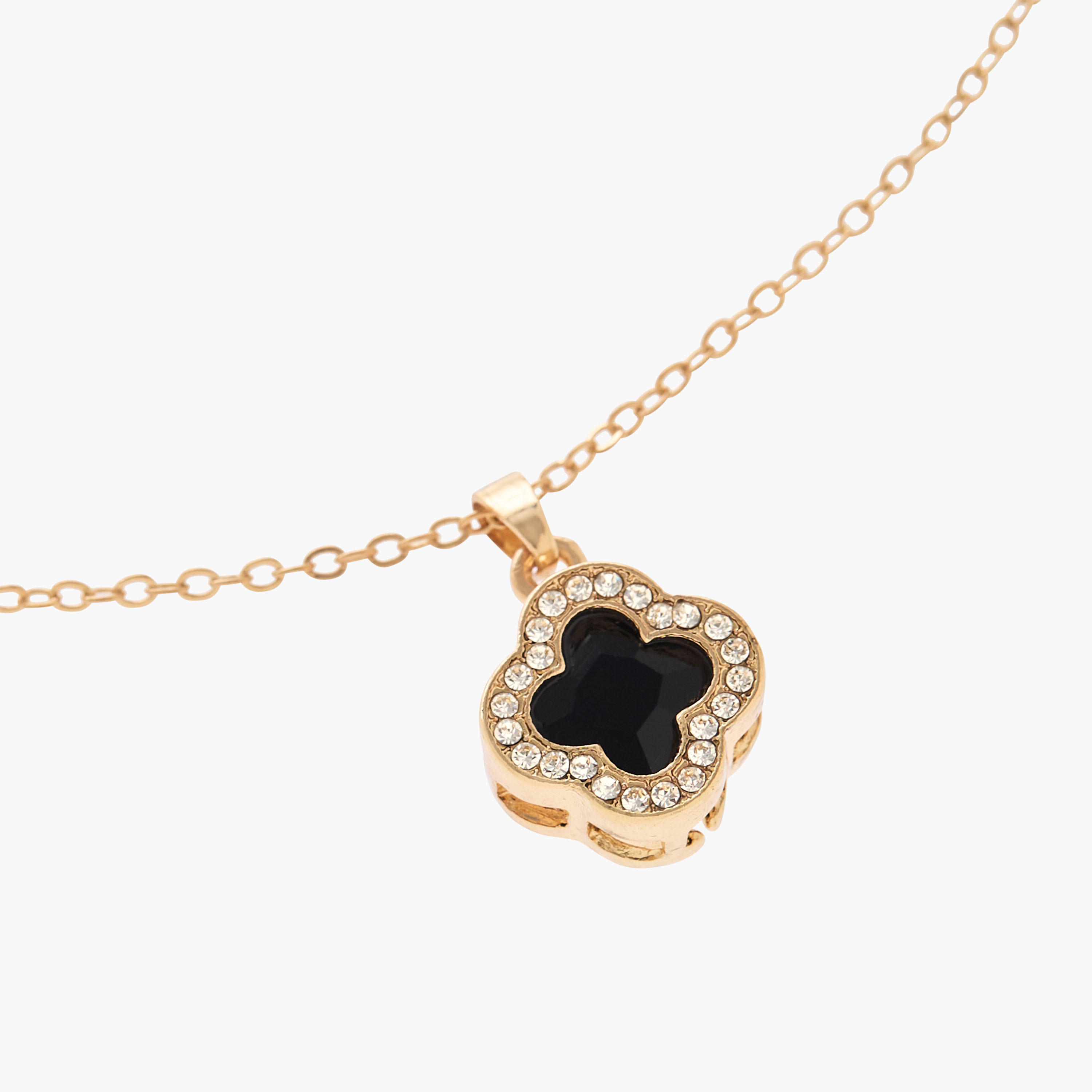 حلق وعقد مزين بأحجار - طقم من قطعتين-women-watchesandjewellery-jewellery-jewellerysets-image-7