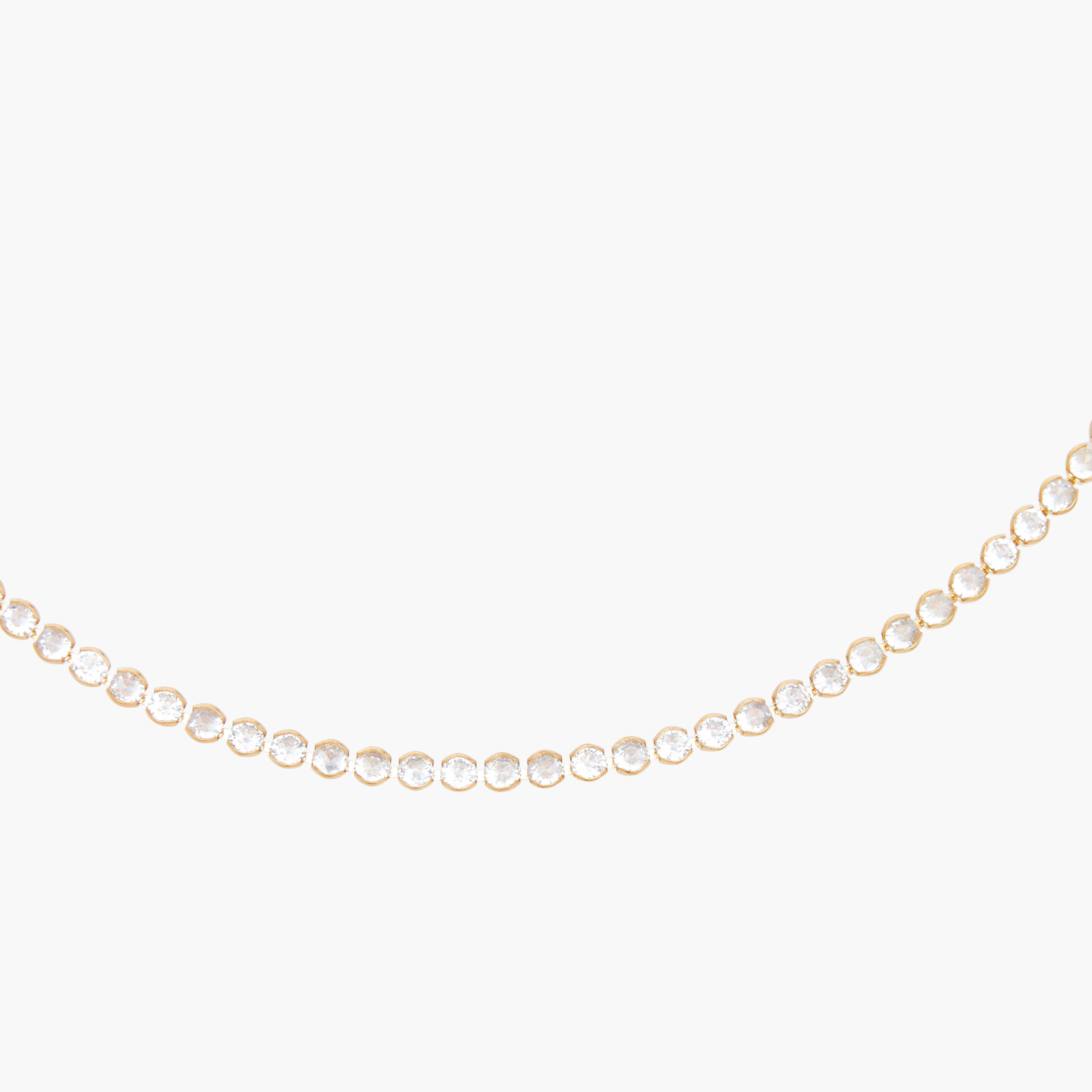عقد وحلق معدن ميتاليك بتزيينات حجر - طقم من قطعتين-women-watchesandjewellery-jewellery-jewellerysets-image-7