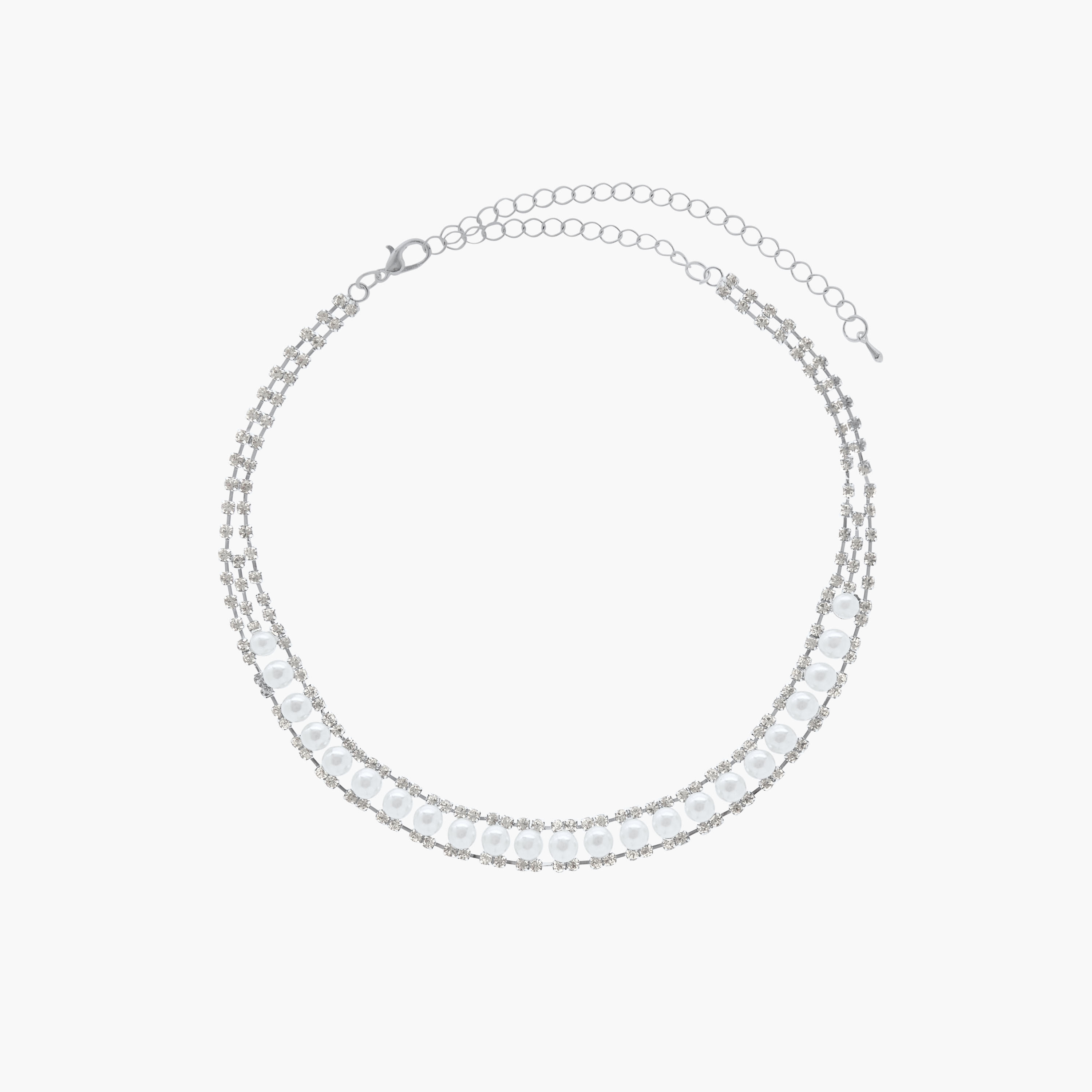 Set of 2 - Embellished Necklace and Earrings-women-watchesandjewellery-jewellery-jewellerysets-image-2