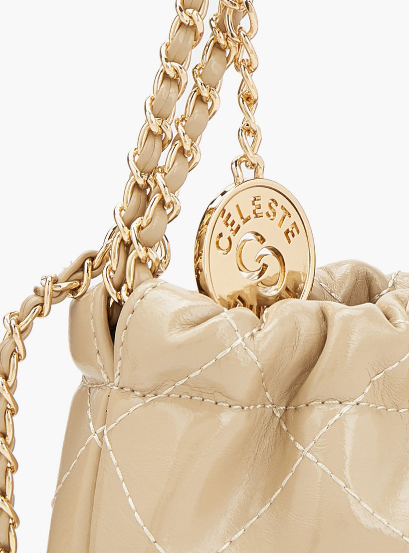 شنطة كتف مبطنة بحزام مزين بسلسلة من سيليست-women-bagsandwallets-handbags-image-7