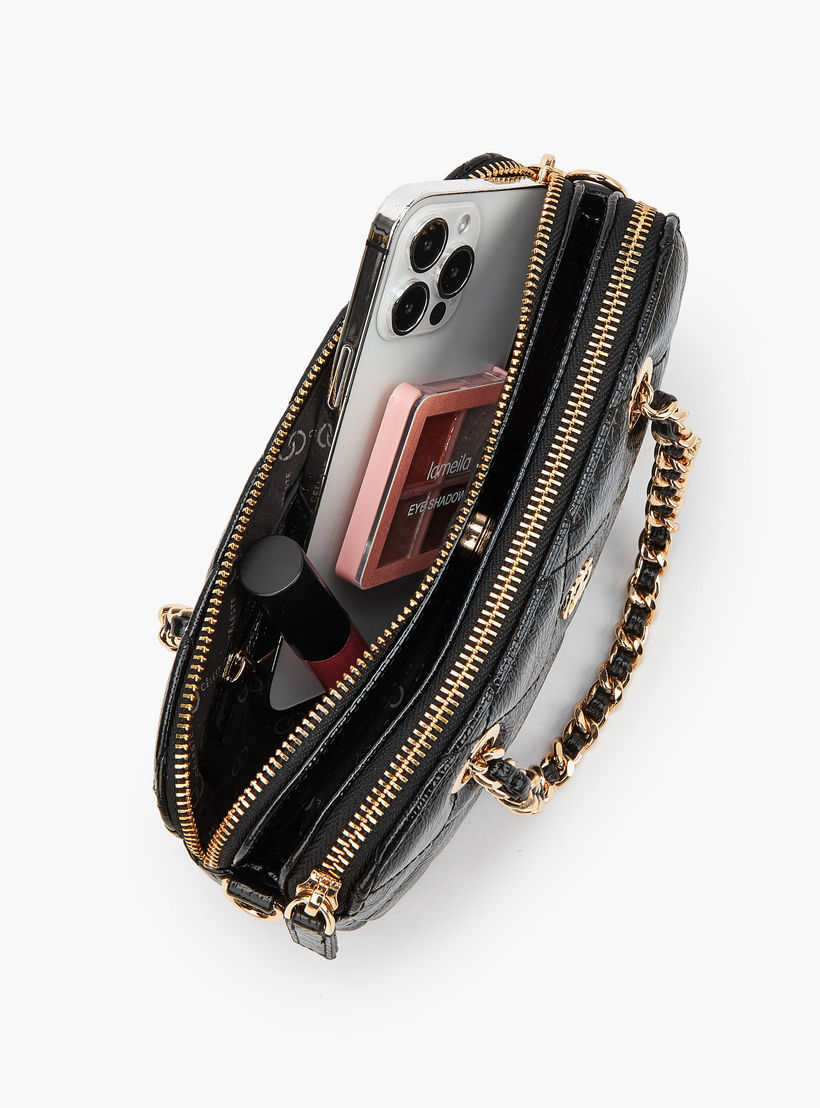 Celeste Quilted Crossbody Bag with Chain Accent Strap-women-bagsandwallets-handbags-image-8