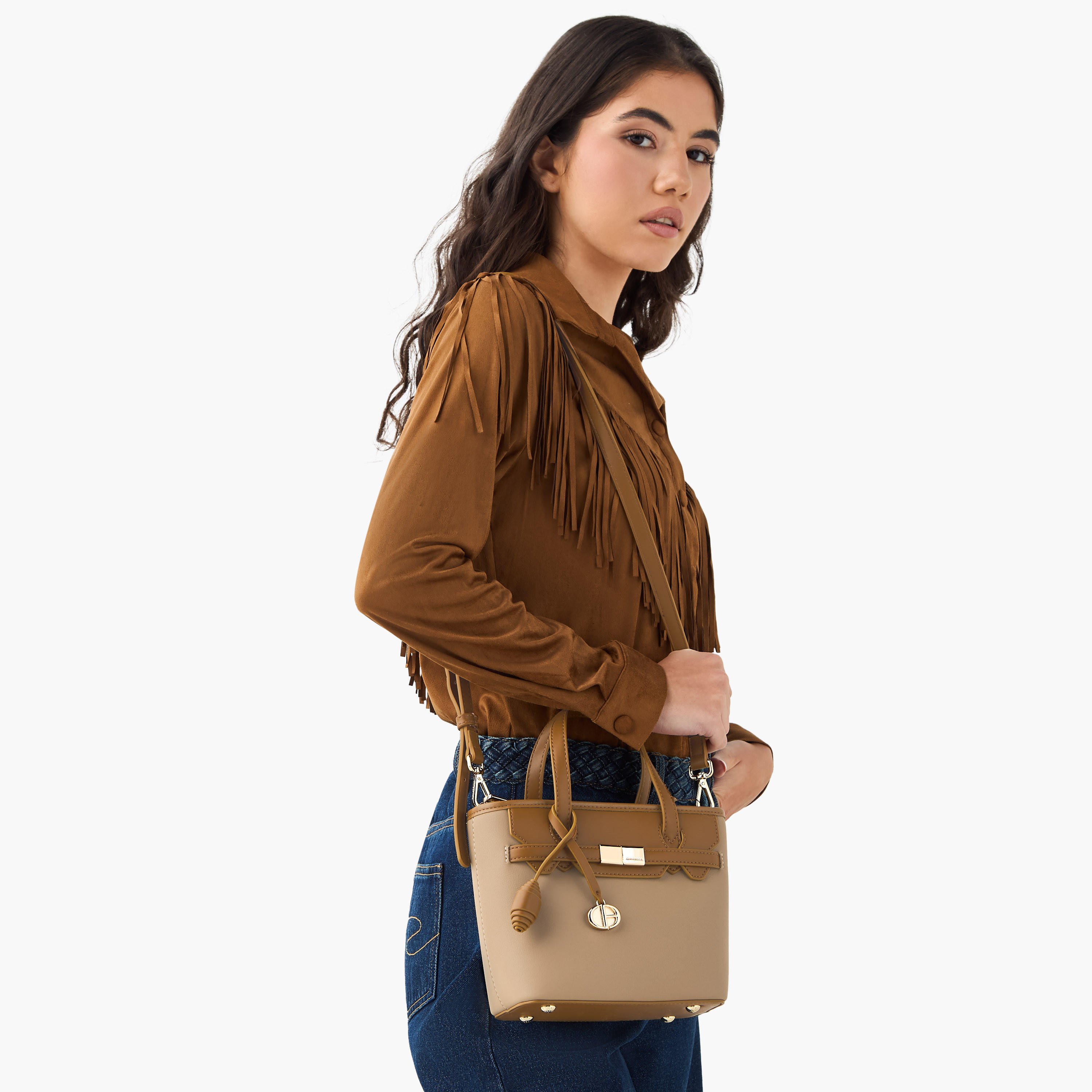 شنطة كروس بودي بقوالب ملونة مع شنطة صغيرة وحزام قابل للفصل من كريسبيلا-women-bagsandwallets-handbags-image-2