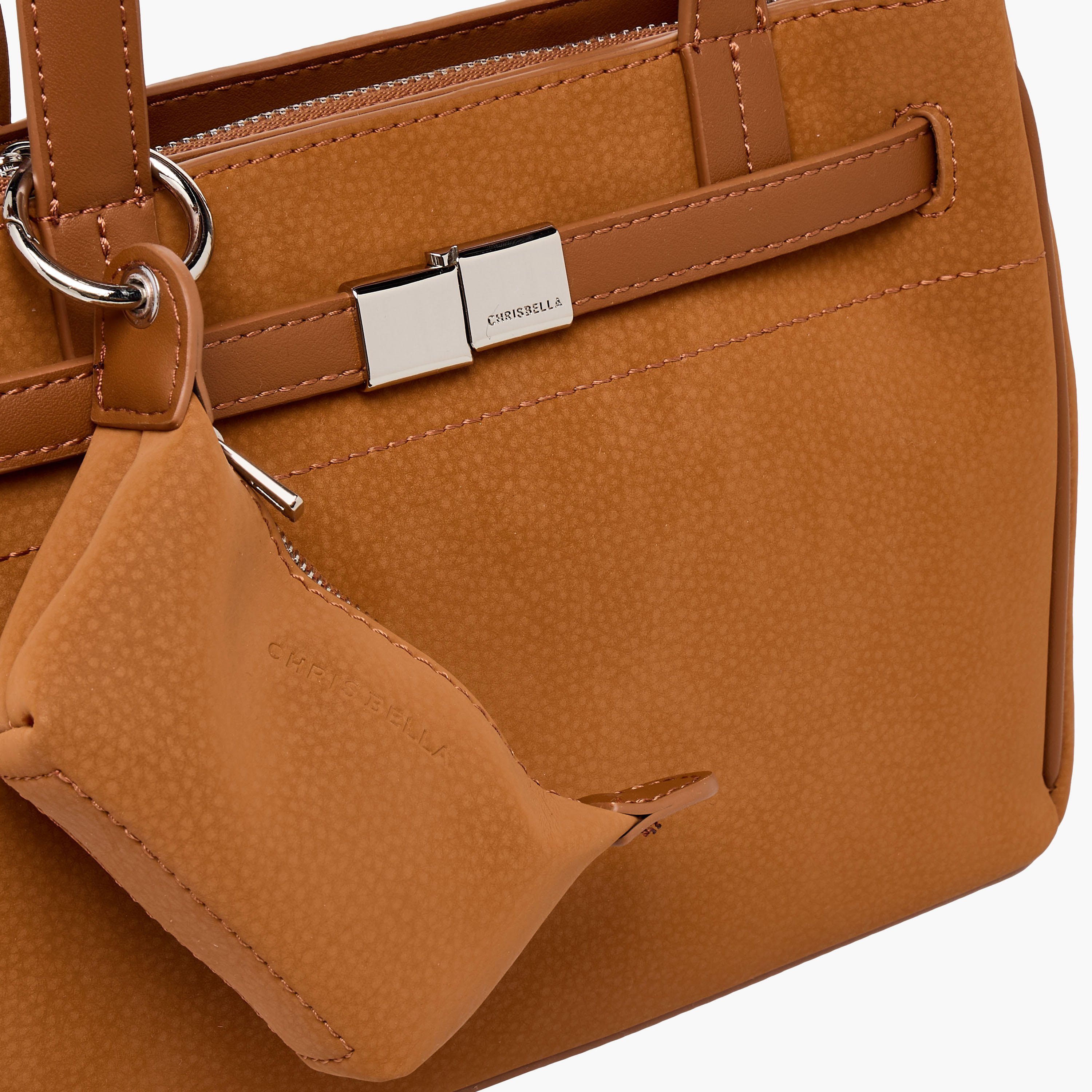 شنطة كروس بودي سادة بحزام قابل للتعديل مع شنطة صغيرةمن كريسبيلا-women-bagsandwallets-handbags-image-5