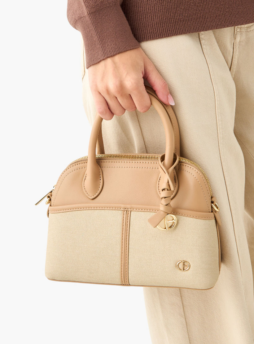 Chrisbella Colourblock Tote Bag with Zip Closure-women-bagsandwallets-handbags-image-9