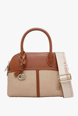 شنطة كتف بقوالب ملونة وبحزام قابل للفصل من كريسبيلا-women-bagsandwallets-handbags-image-1