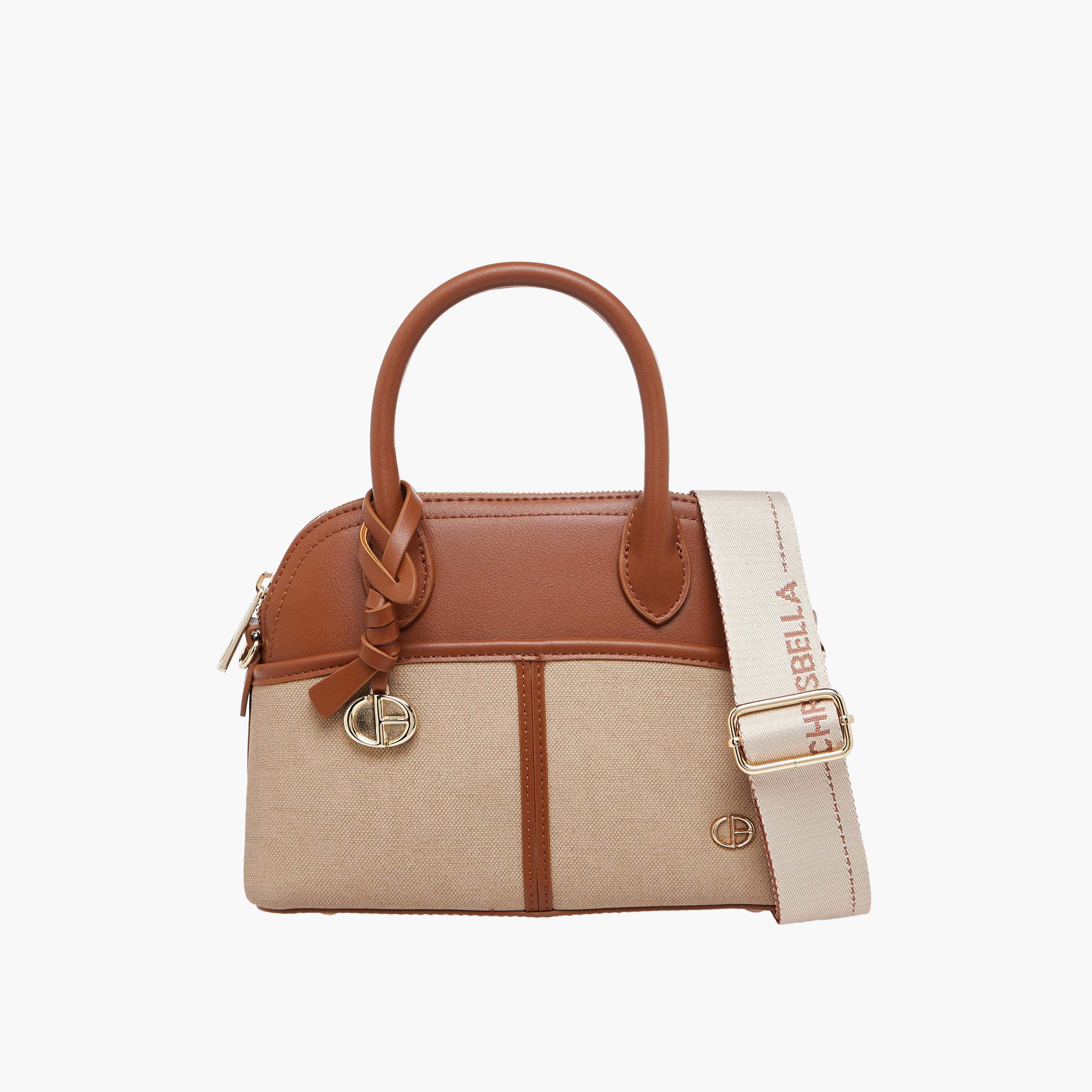 شنطة كتف بقوالب ملونة وبحزام قابل للفصل من كريسبيلا-women-bagsandwallets-handbags-image-1