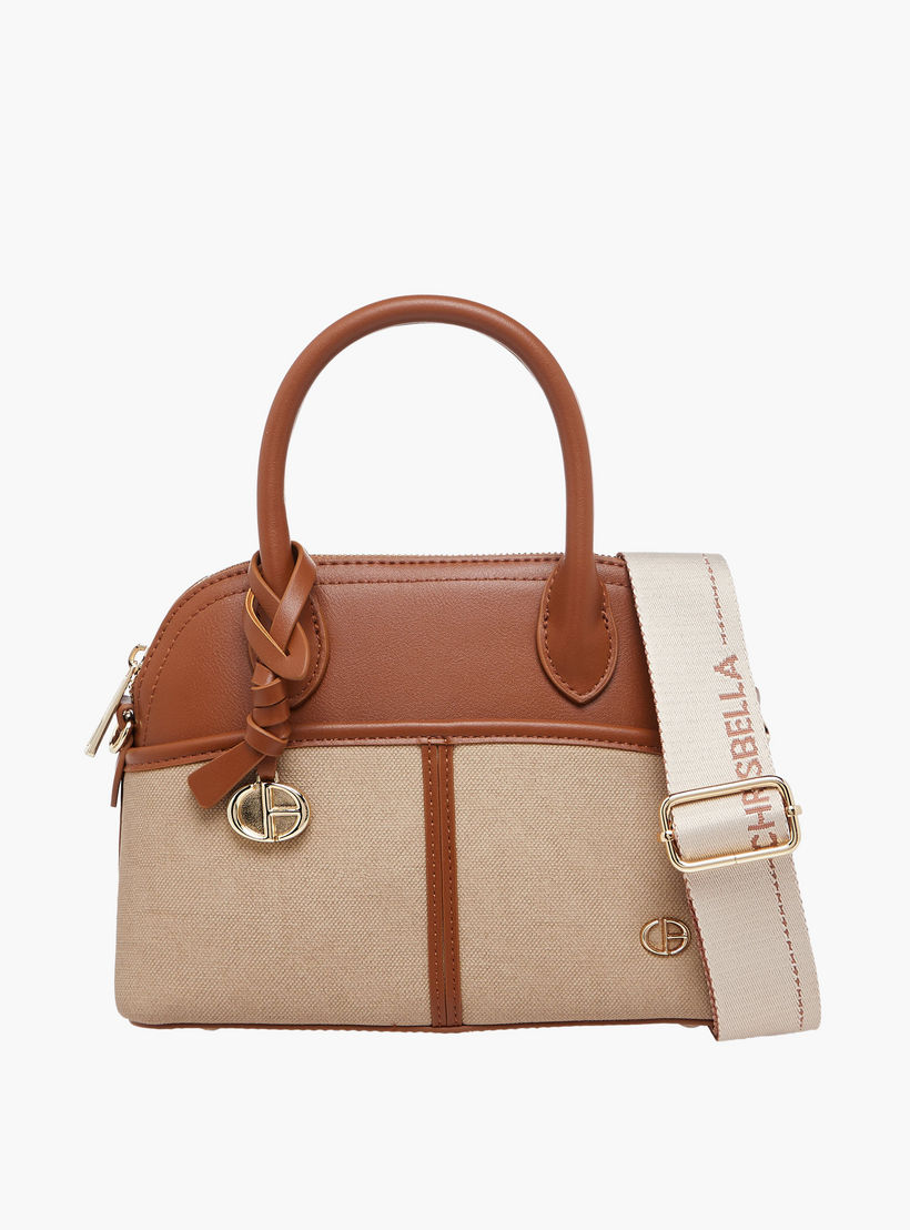 شنطة كتف بقوالب ملونة وبحزام قابل للفصل من كريسبيلا-women-bagsandwallets-handbags-image-1