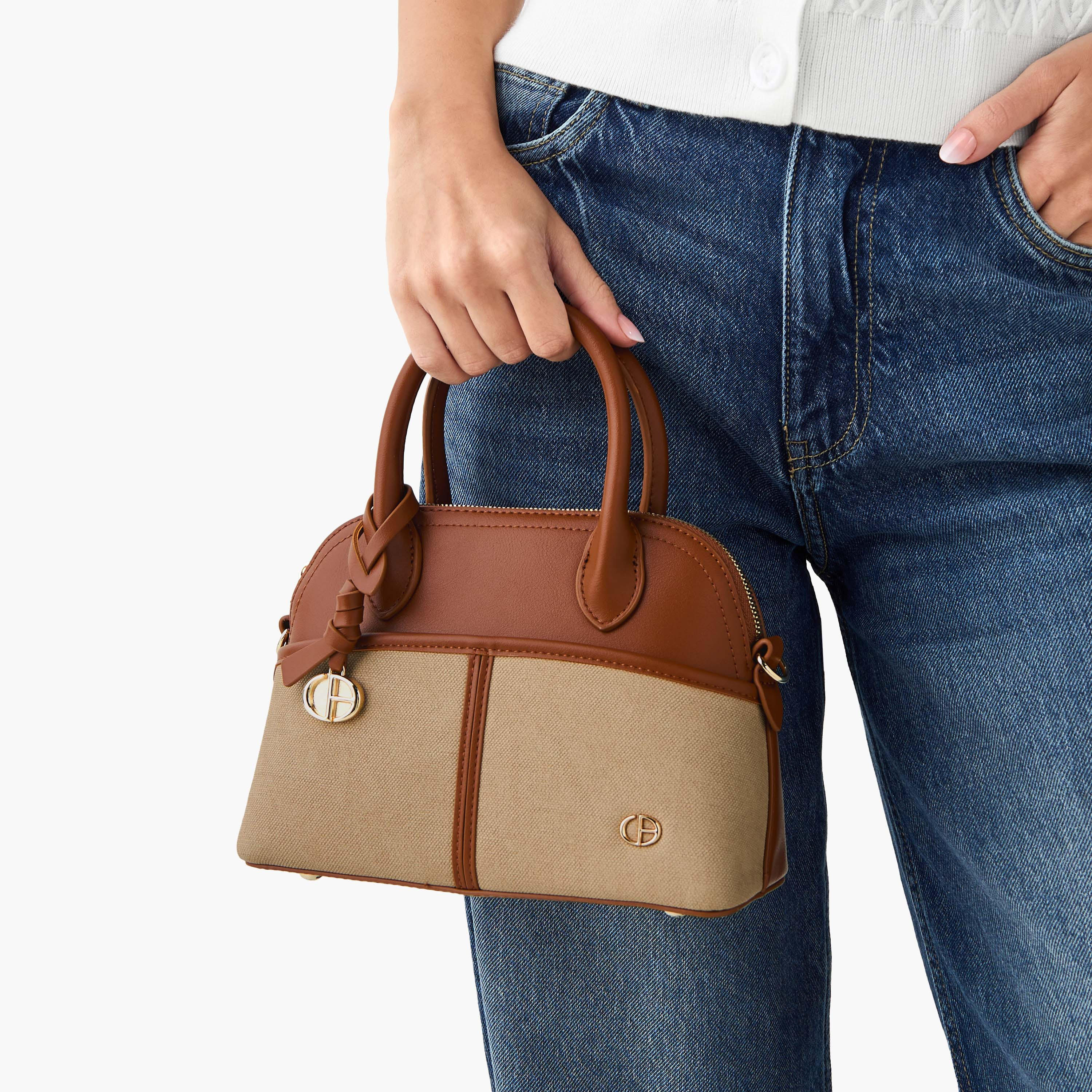 شنطة كتف بقوالب ملونة وبحزام قابل للفصل من كريسبيلا-women-bagsandwallets-handbags-image-8