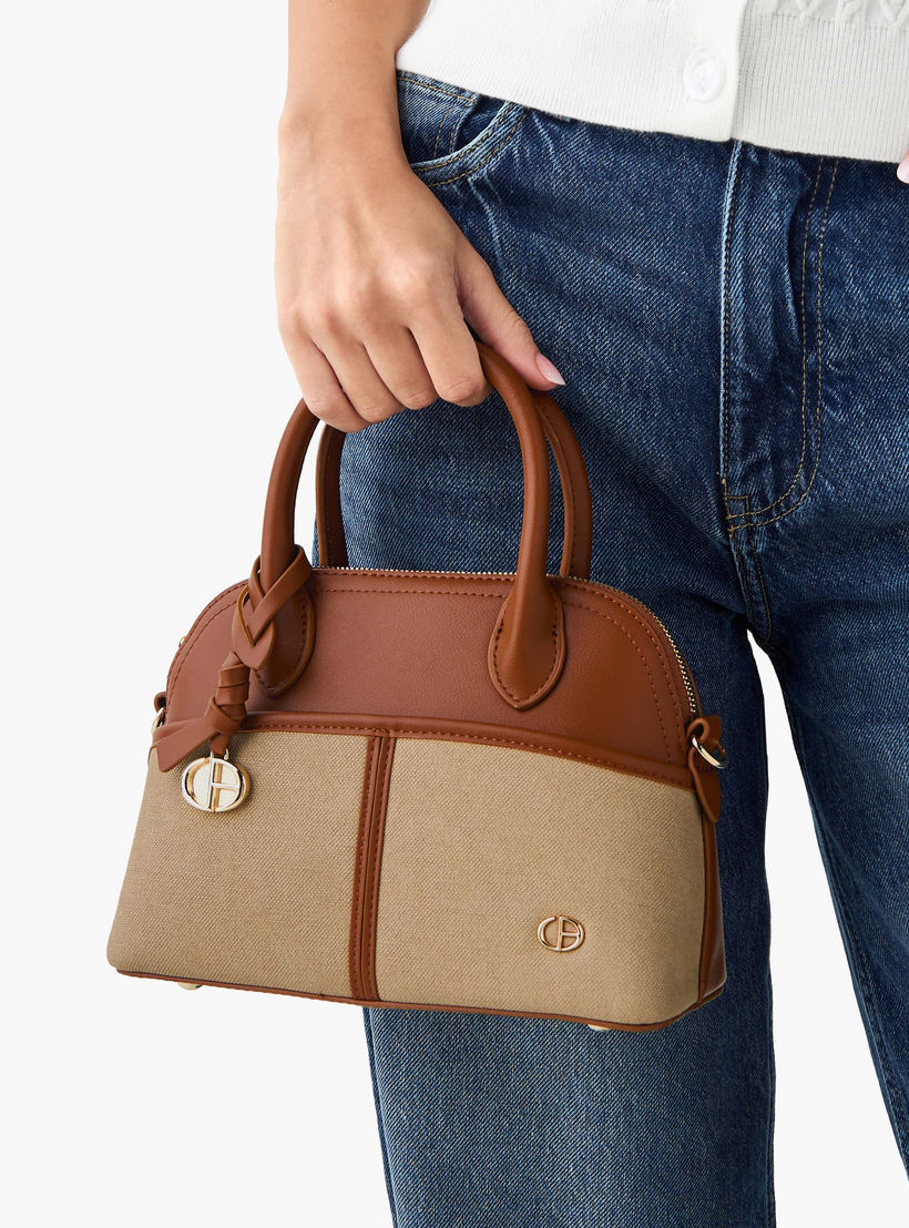 شنطة كتف بقوالب ملونة وبحزام قابل للفصل من كريسبيلا-women-bagsandwallets-handbags-image-8