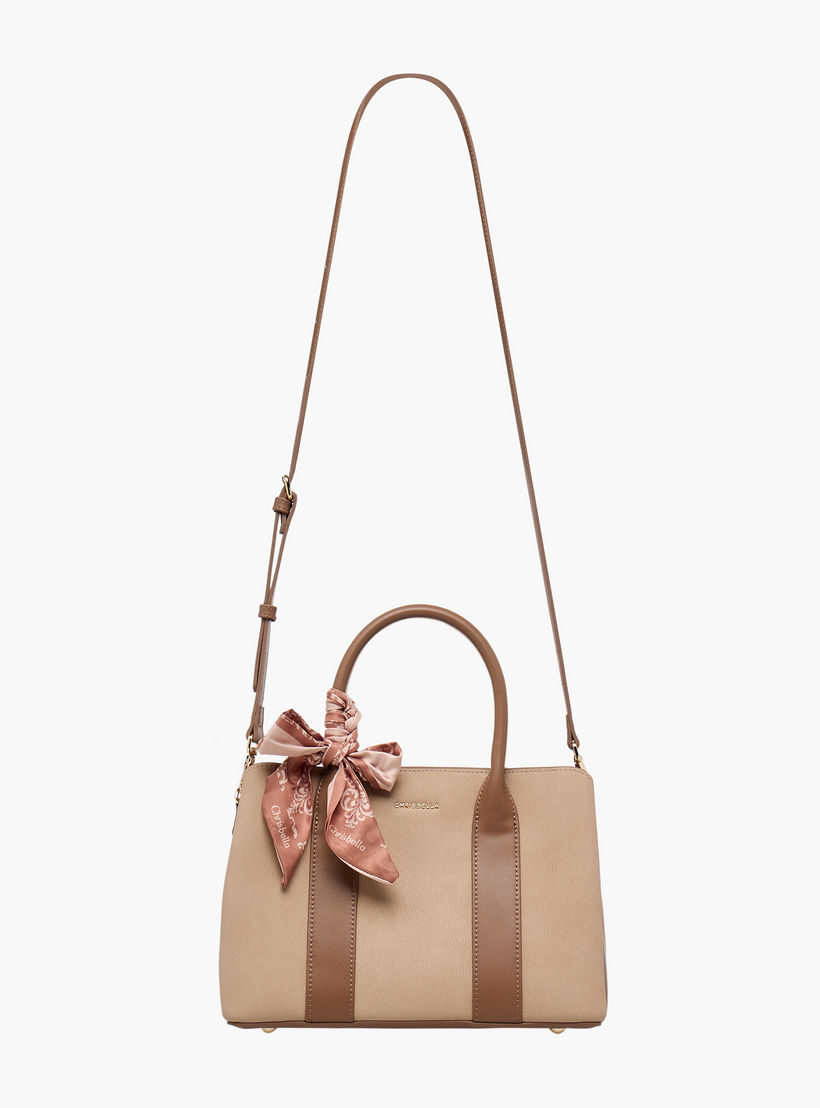 Chrisbella Panelled Crossbody Bag with Scarf Detail and Wallet-women-bagsandwallets-handbags-image-3