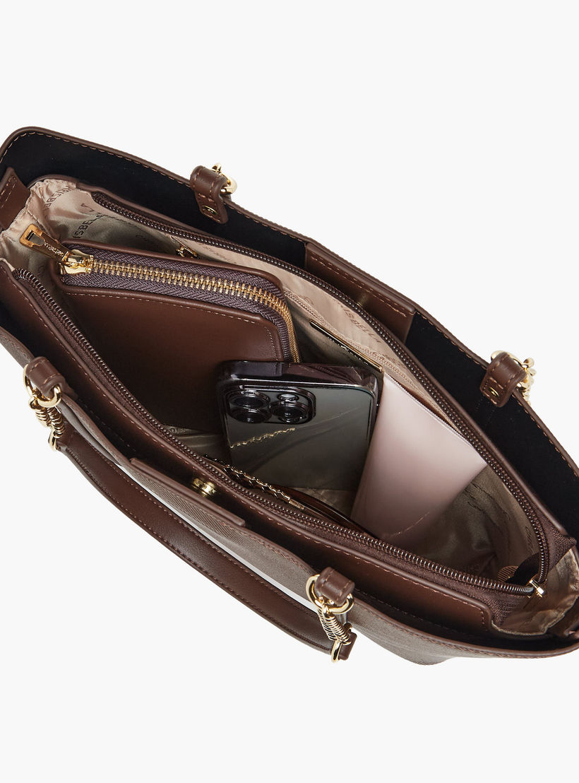 شنطة توتي بارزة الملمس مع محفظة من كريسبيلا-women-bagsandwallets-handbags-image-10
