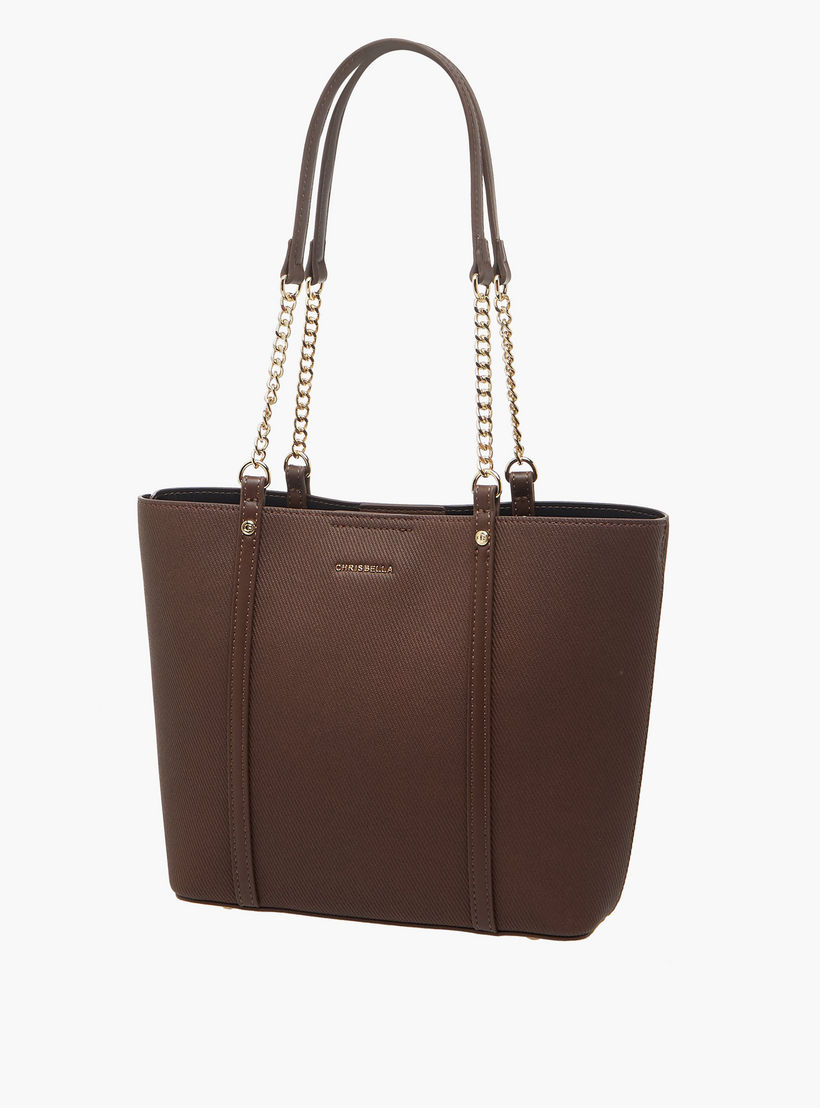 شنطة توتي بارزة الملمس مع محفظة من كريسبيلا-women-bagsandwallets-handbags-image-3