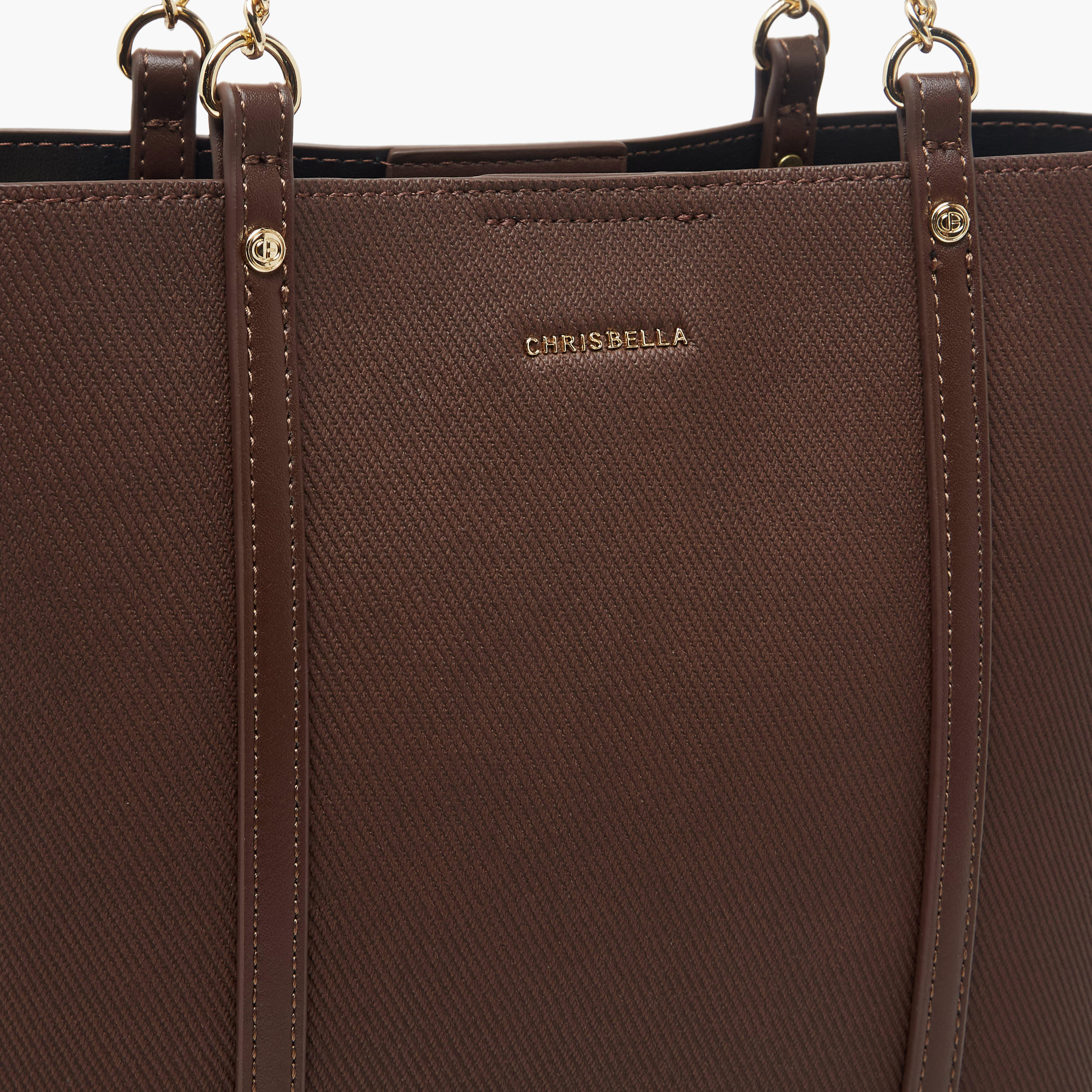 Chrisbella Textured Tote Bag with Wallet-women-bagsandwallets-handbags-image-8